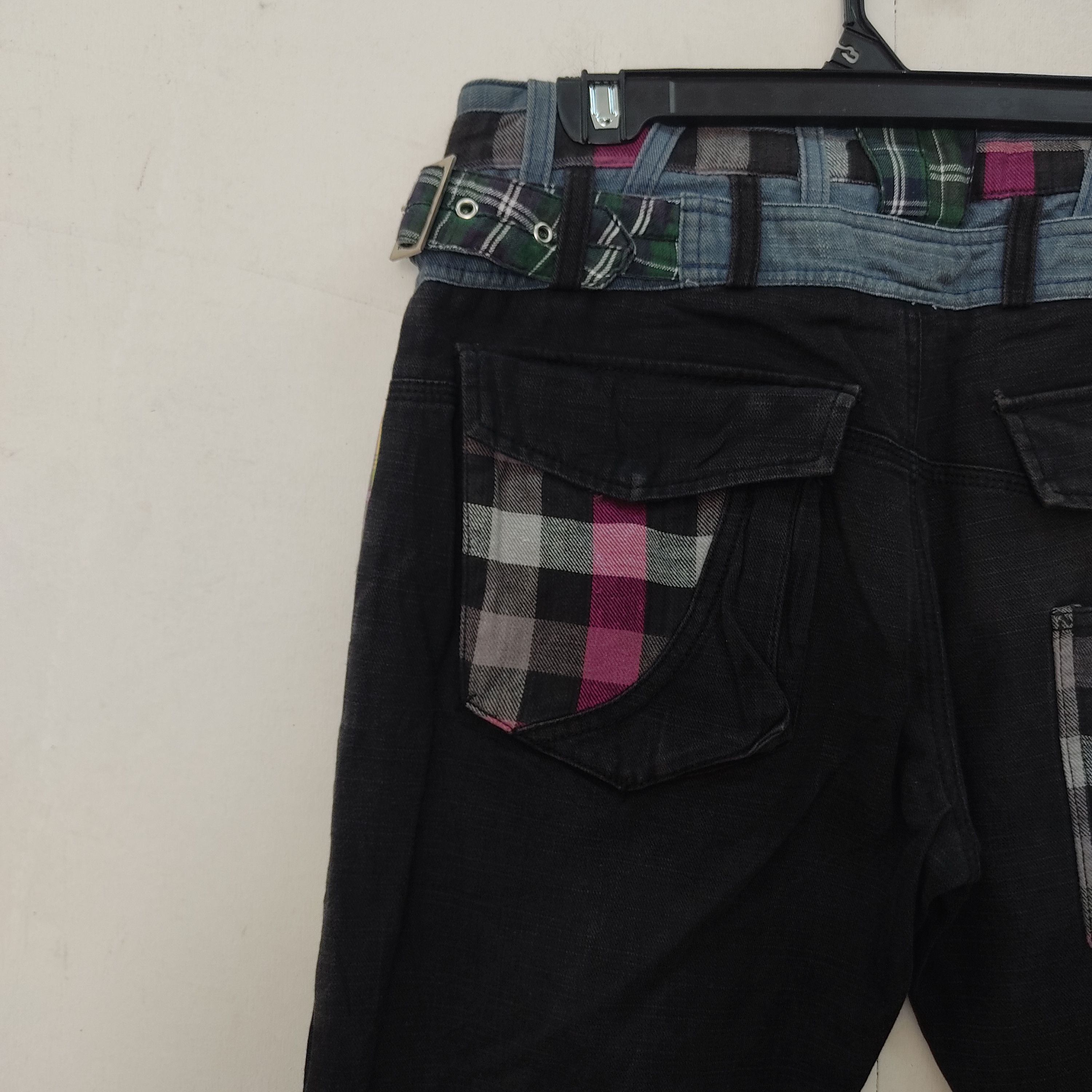 Japanese Brand Amp By Manydope Seditionaries Multipocket Blue Cargo Pant Size US 32 / EU 48 - 17 Thumbnail