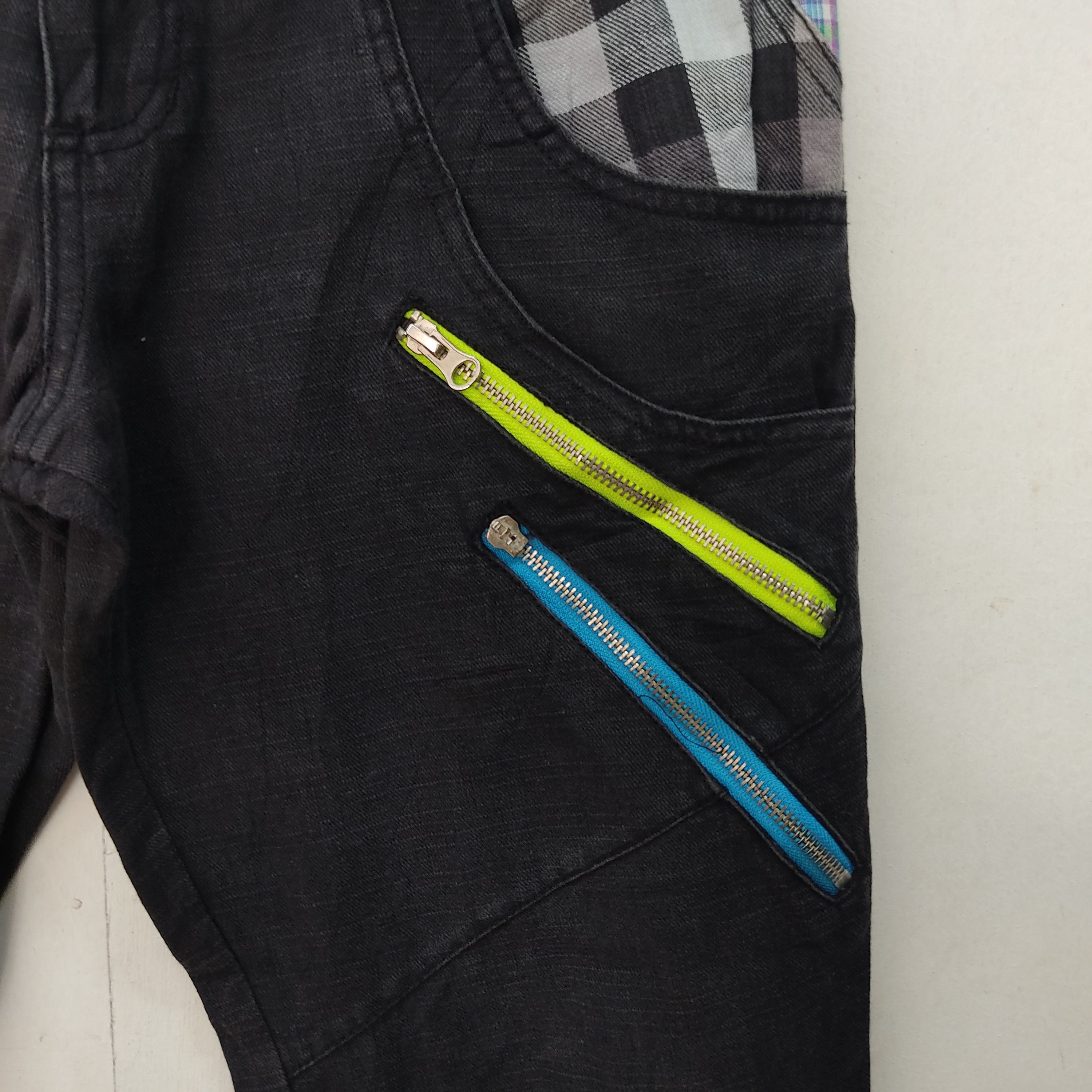Japanese Brand Amp By Manydope Seditionaries Multipocket Blue Cargo Pant Size US 32 / EU 48 - 9 Thumbnail
