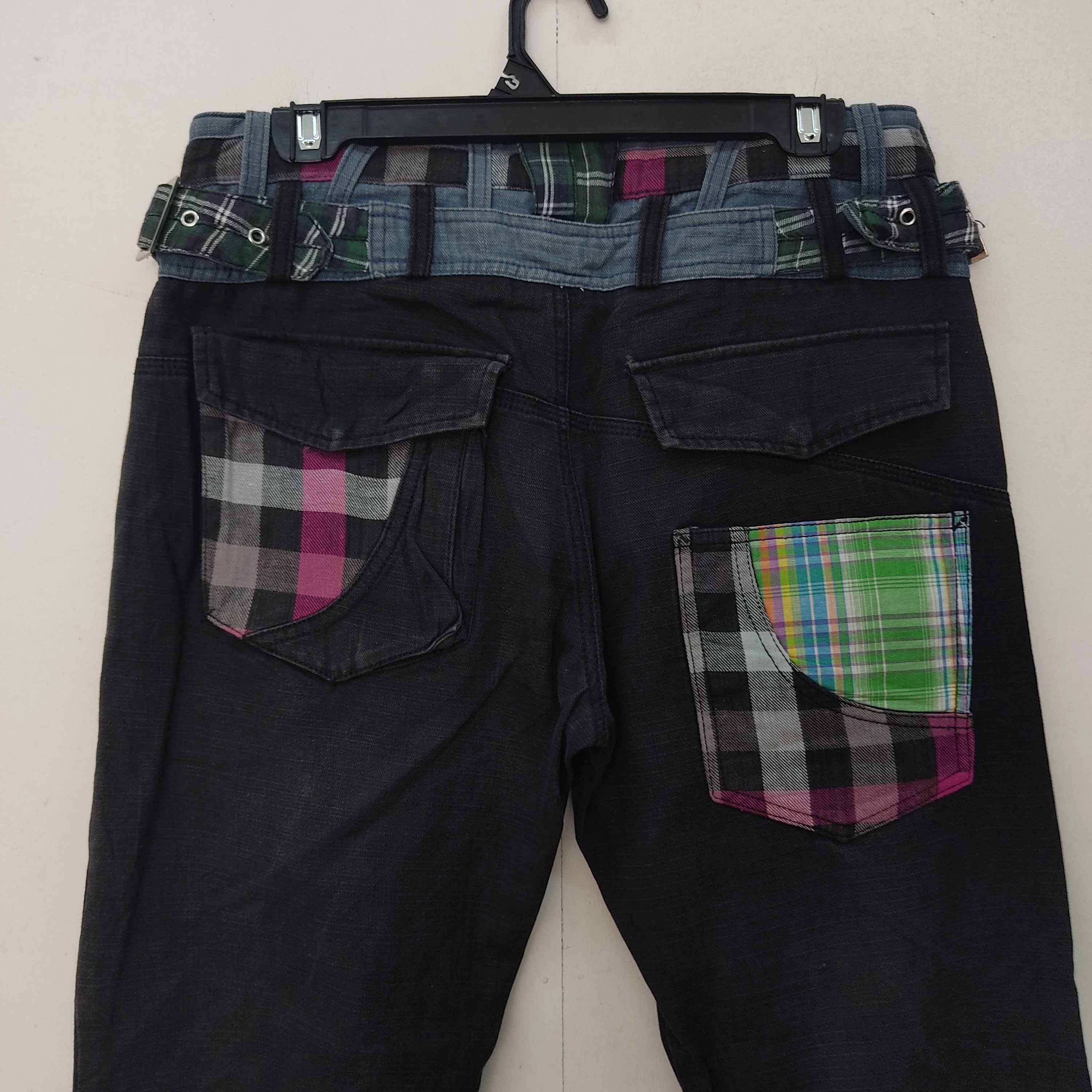 Japanese Brand Amp By Manydope Seditionaries Multipocket Blue Cargo Pant Size US 32 / EU 48 - 15 Thumbnail
