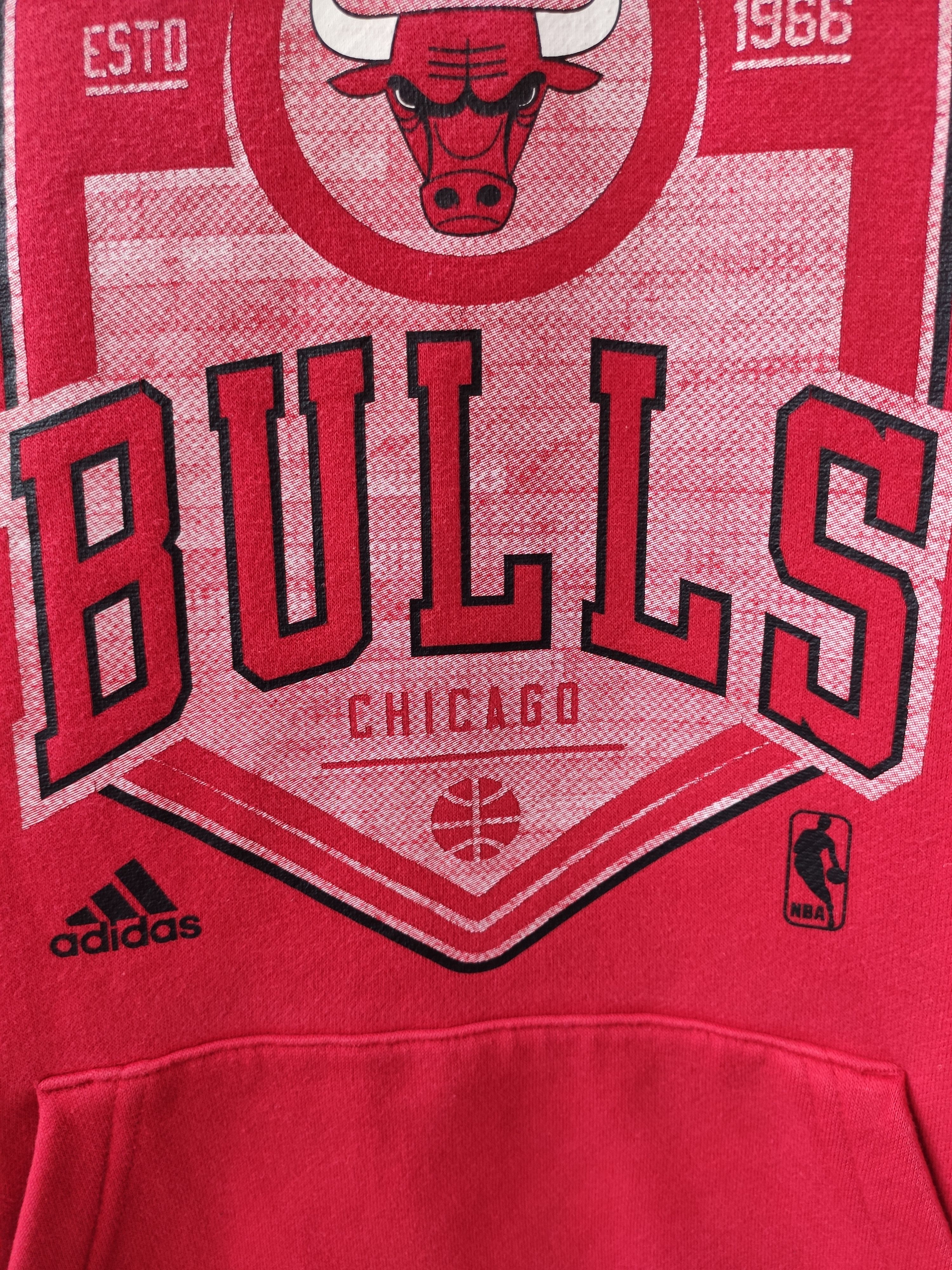 Adidas × NBA Vintage Adidas Chicago Bulls Hoodies Size US M / EU 48-50 / 2 - 3 Thumbnail