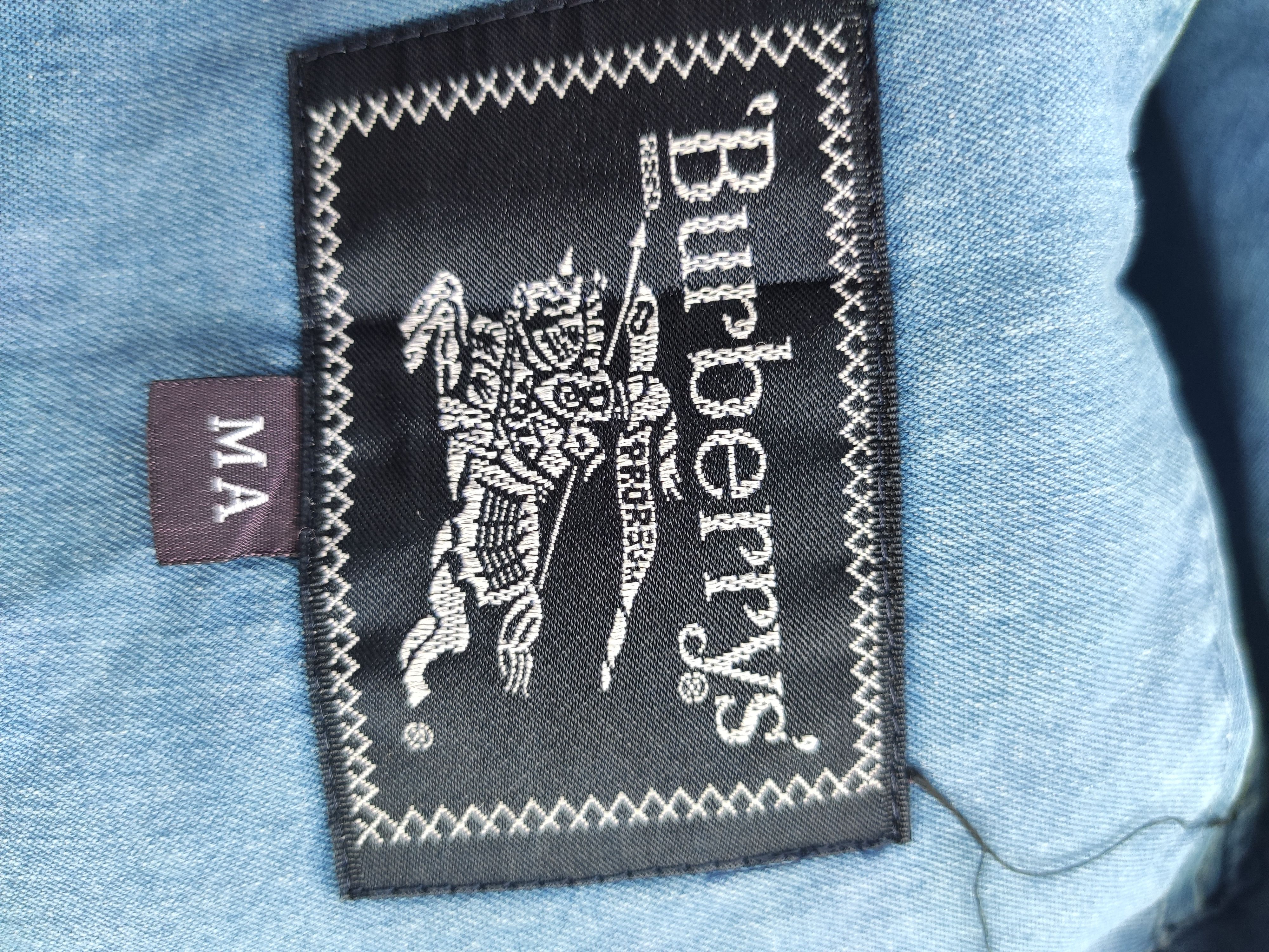 Burberry 🔥 Vintage Burberry's Chore Jacket Denim Size US M / EU 48-50 / 2 - 6 Thumbnail