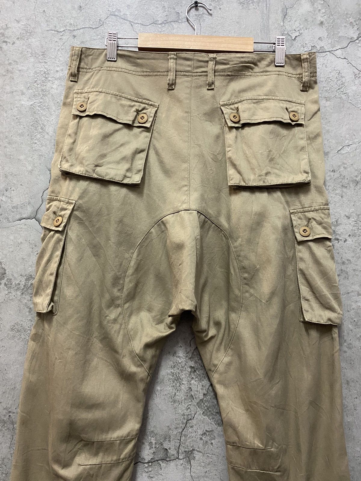 Japanese Brand Japan Brand Soleidor Cargo 3quarter Harem Pants Size US 32 / EU 48 - 10 Thumbnail