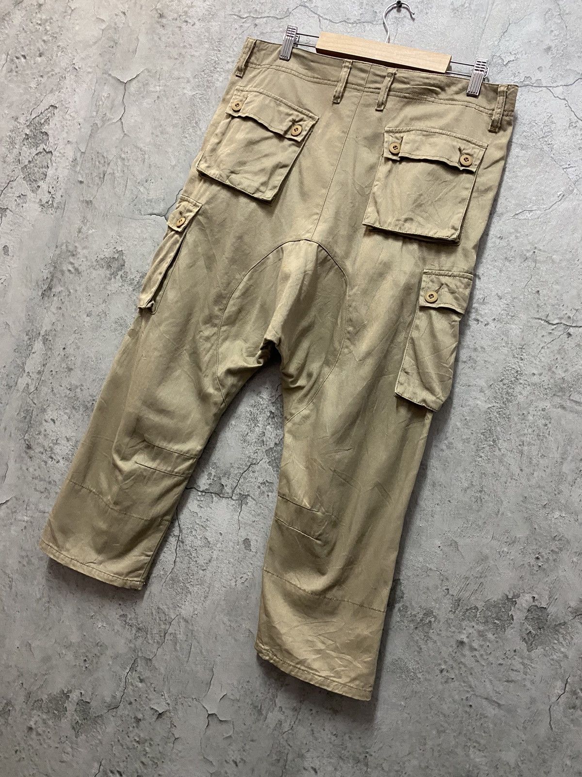 Japanese Brand Japan Brand Soleidor Cargo 3quarter Harem Pants Size US 32 / EU 48 - 9 Thumbnail