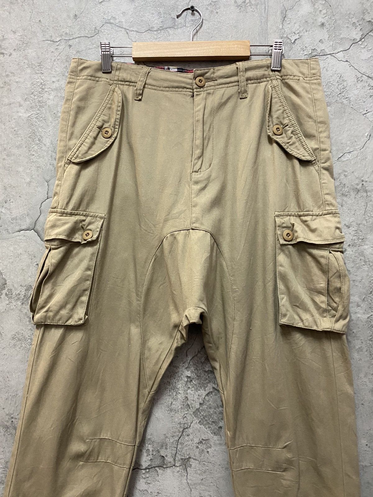 Japanese Brand Japan Brand Soleidor Cargo 3quarter Harem Pants Size US 32 / EU 48 - 4 Thumbnail