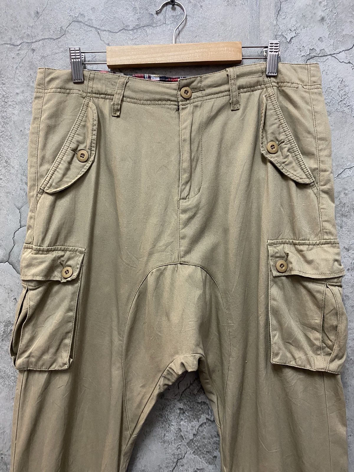 Japanese Brand Japan Brand Soleidor Cargo 3quarter Harem Pants Size US 32 / EU 48 - 7 Thumbnail