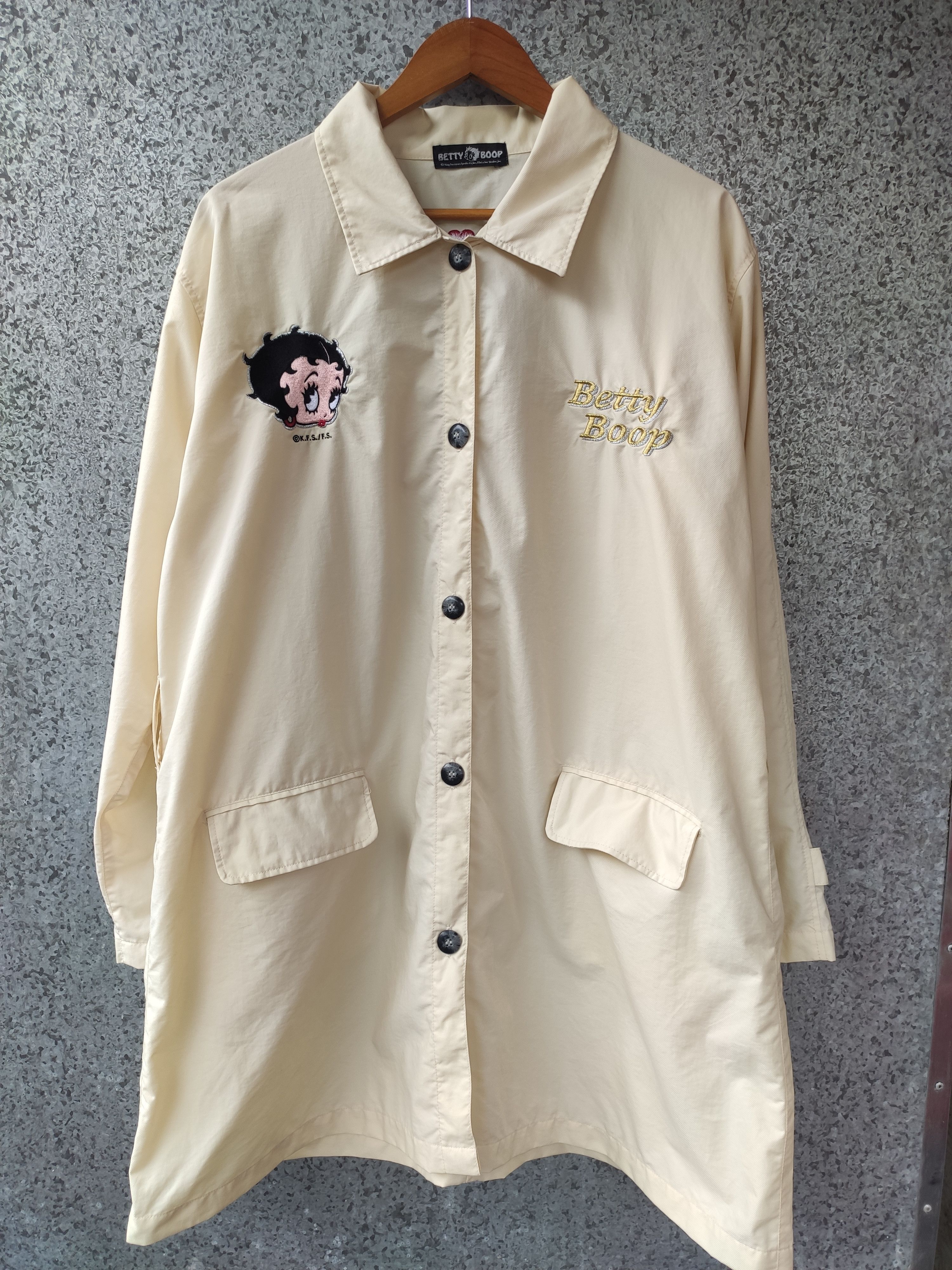 Cartoon Network × Vintage Vintage 90s Vintage Betty Boop jacket embroidery Size US L / EU 52-54 / 3 - 3 Thumbnail