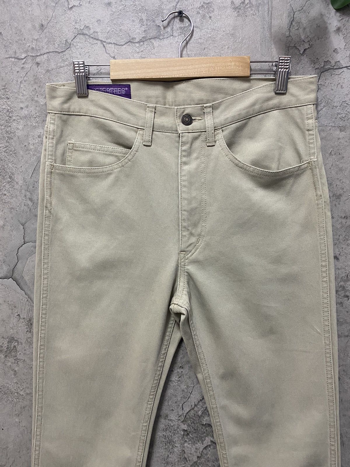 Needles × Nepenthes Nepenthes Skinny Corduroy Pants Size US 30 / EU 46 - 4 Thumbnail