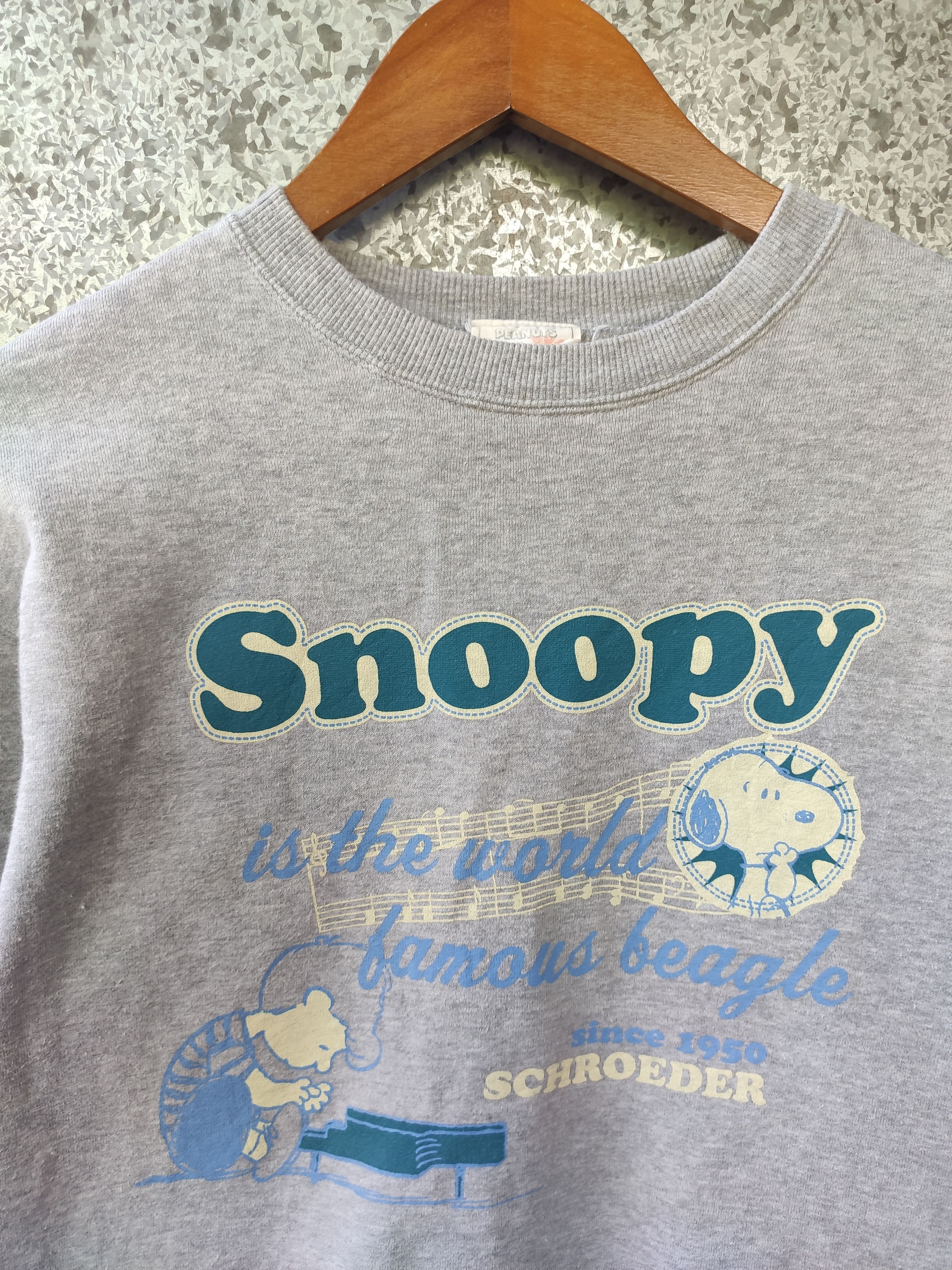 Peanuts Vintage 90s Vintage Peanuts snoopy sweatshirt Size US S / EU 44-46 / 1 - 2 Thumbnail