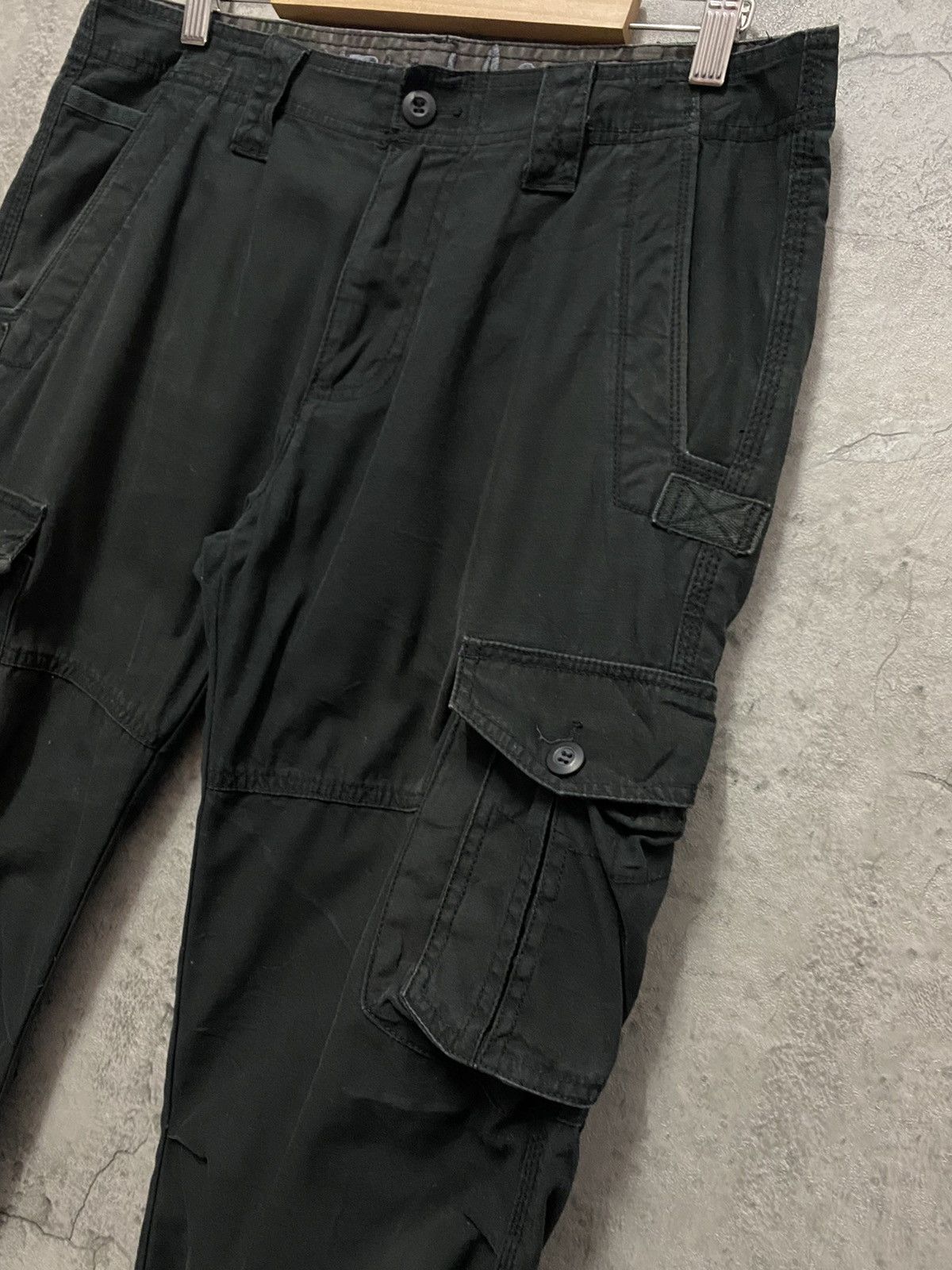 Airwalk × Vintage Vintage Airwalk Cargo Parachute Drawstring Pants Size US 32 / EU 48 - 6 Thumbnail