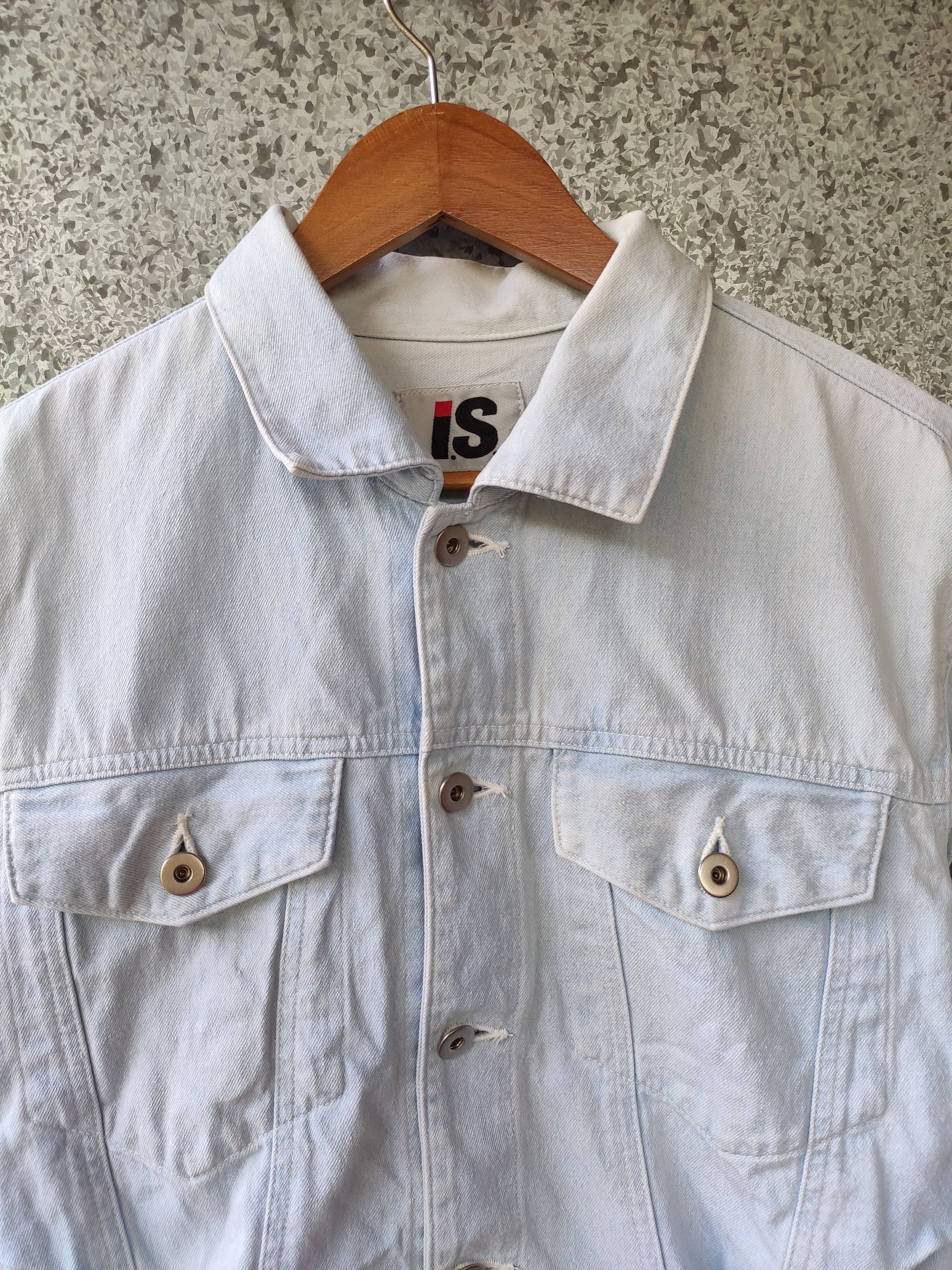 Issey Miyake Issey Miyake Jeans Jacket short Jacket Size S / US 4 / IT 40 - 2 Thumbnail