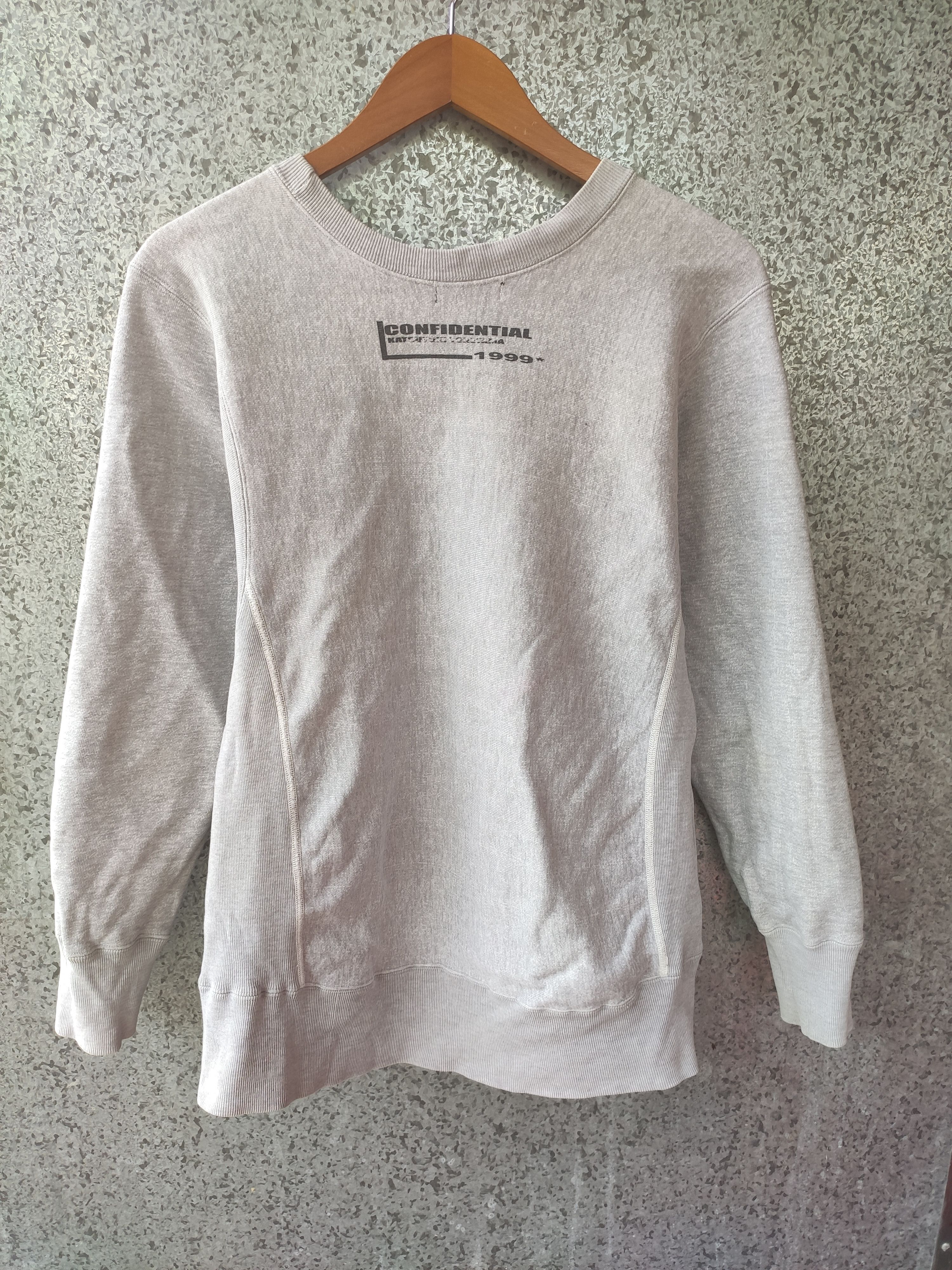 Designer × Japanese Brand Confidental by Katsuyuki Yoneyama sweatshirt Size US M / EU 48-50 / 2 - 3 Thumbnail