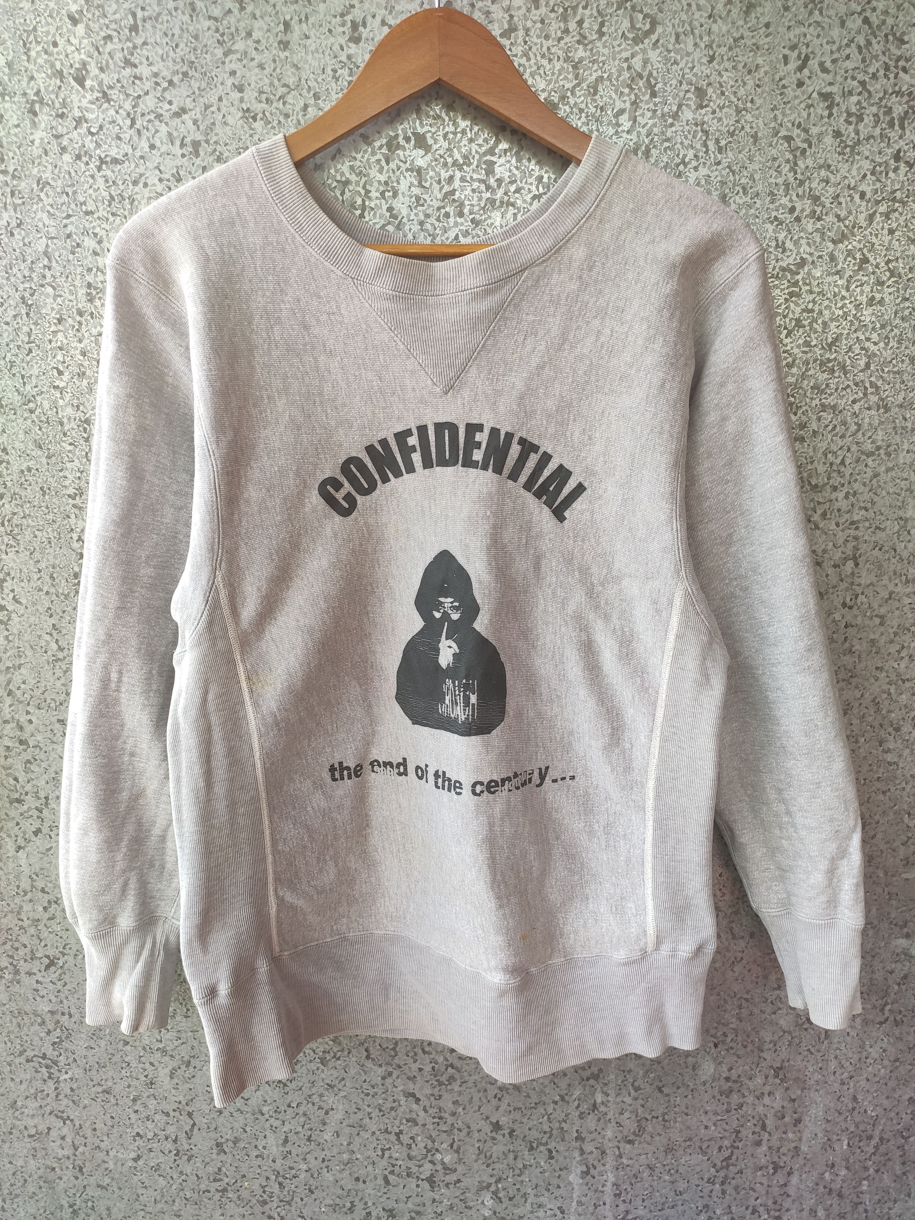 Designer × Japanese Brand Confidental by Katsuyuki Yoneyama sweatshirt Size US M / EU 48-50 / 2 - 2 Thumbnail