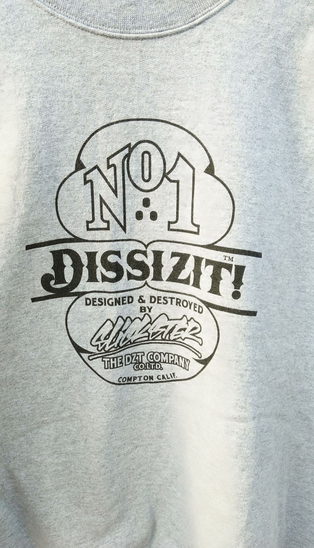 Dissizit Vintage Dissizit sweatshirt Size US L / EU 52-54 / 3 - 2 Thumbnail