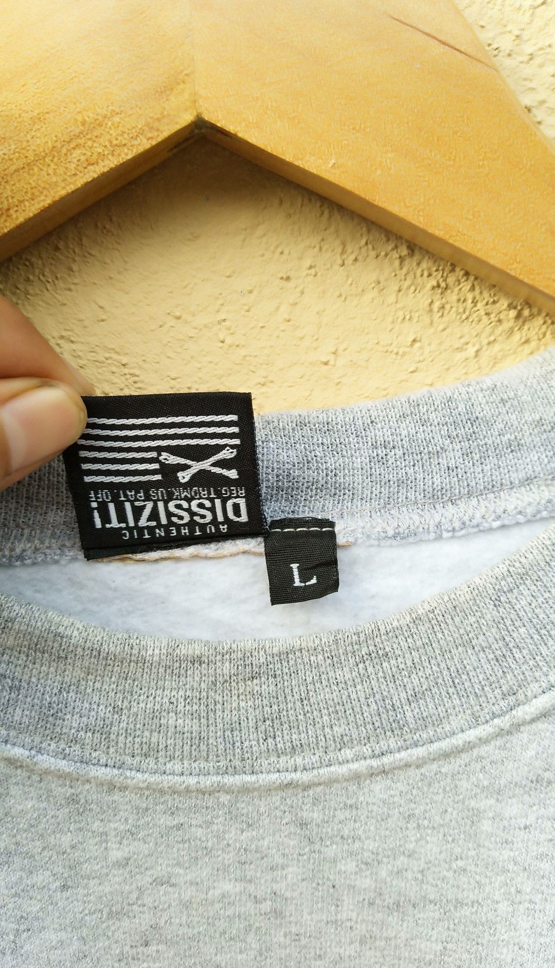 Dissizit Vintage Dissizit sweatshirt Size US L / EU 52-54 / 3 - 5 Thumbnail