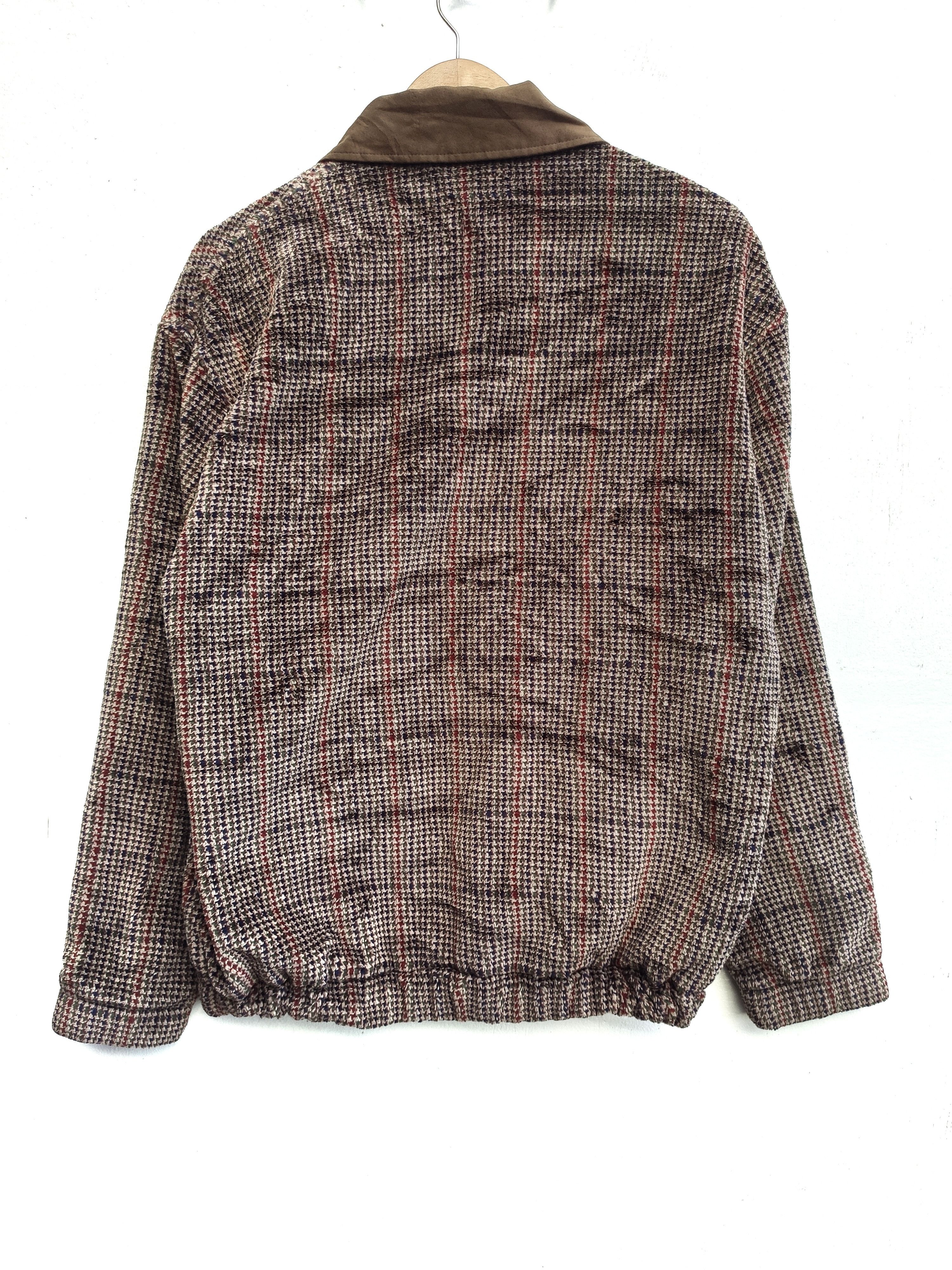 Lacoste Vintage Lacoste jacket corduroy tartan design Size US M / EU 48-50 / 2 - 3 Thumbnail