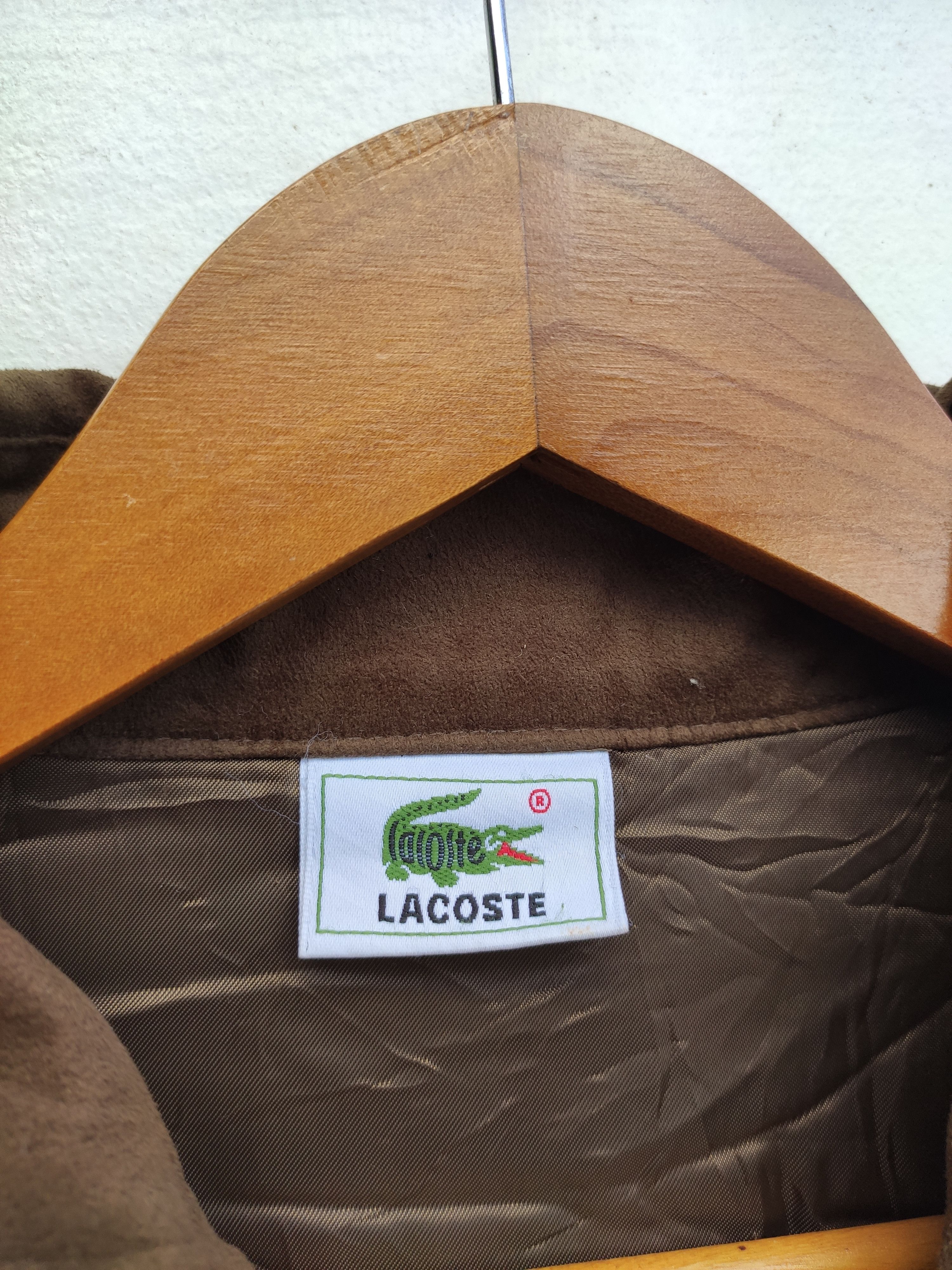 Lacoste Vintage Lacoste jacket corduroy tartan design Size US M / EU 48-50 / 2 - 5 Thumbnail