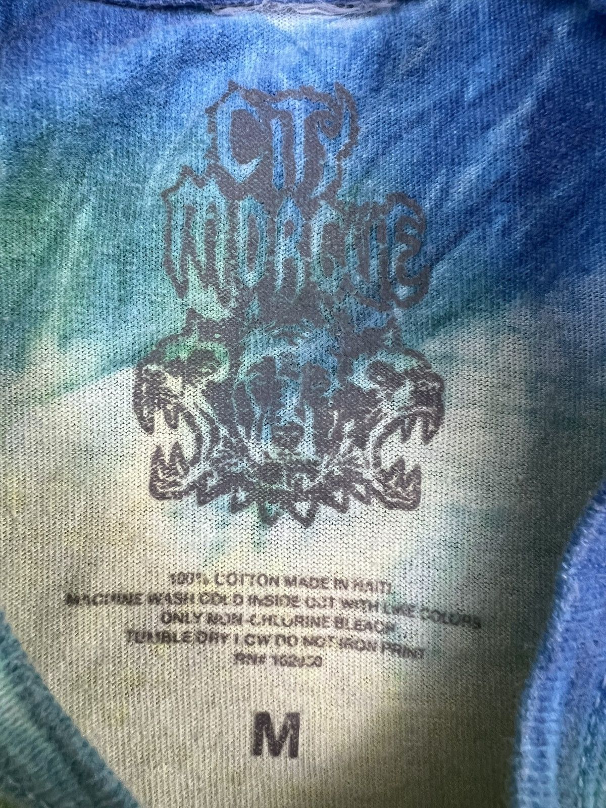 Other City Morgue OG Dog Head LSD Tie Dye Logo Tee Medium ❄️❄️ FTP Size US M / EU 48-50 / 2 - 3 Thumbnail