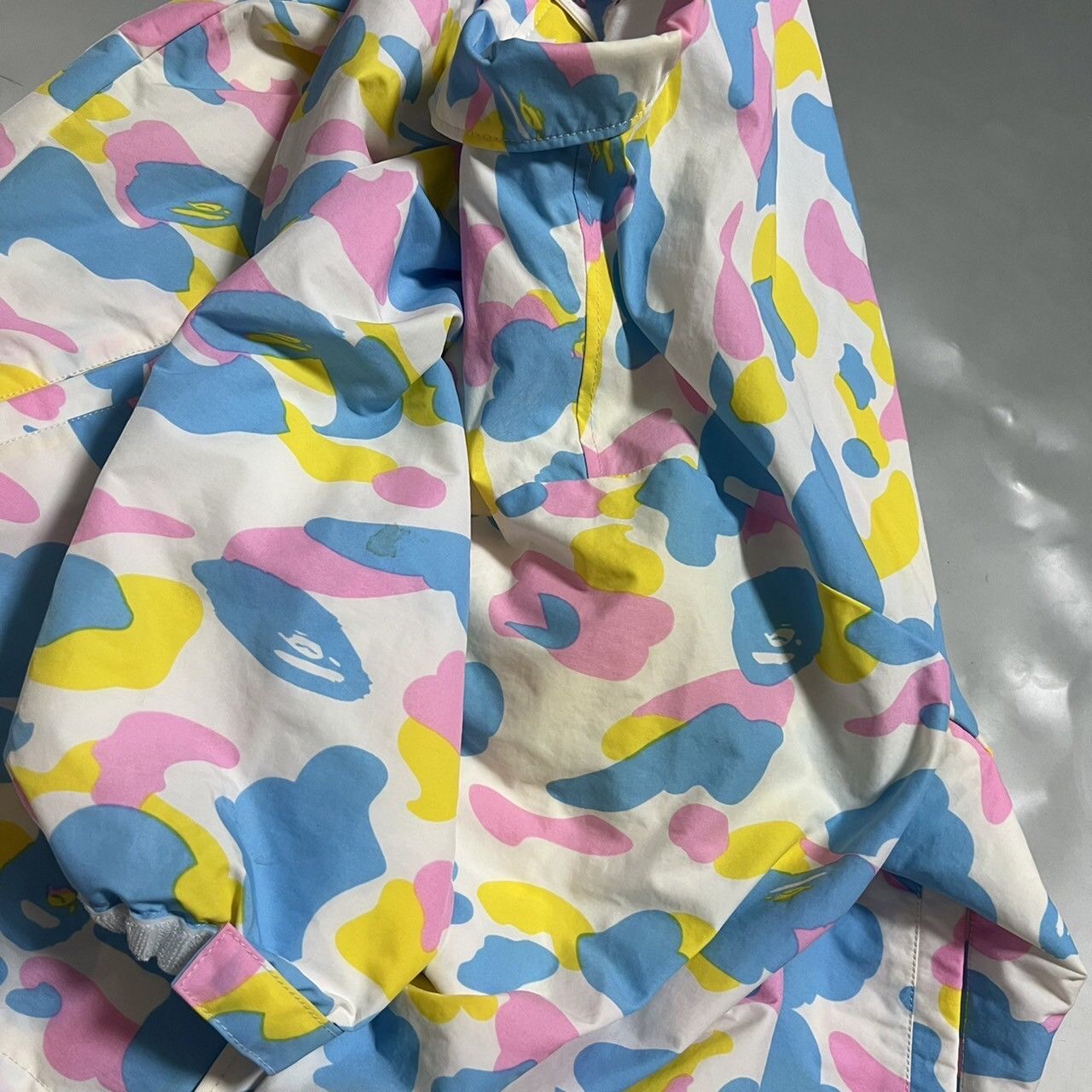 Bape BAPE cotton candy nylon jacket Size US XL / EU 56 / 4 - 2 Thumbnail