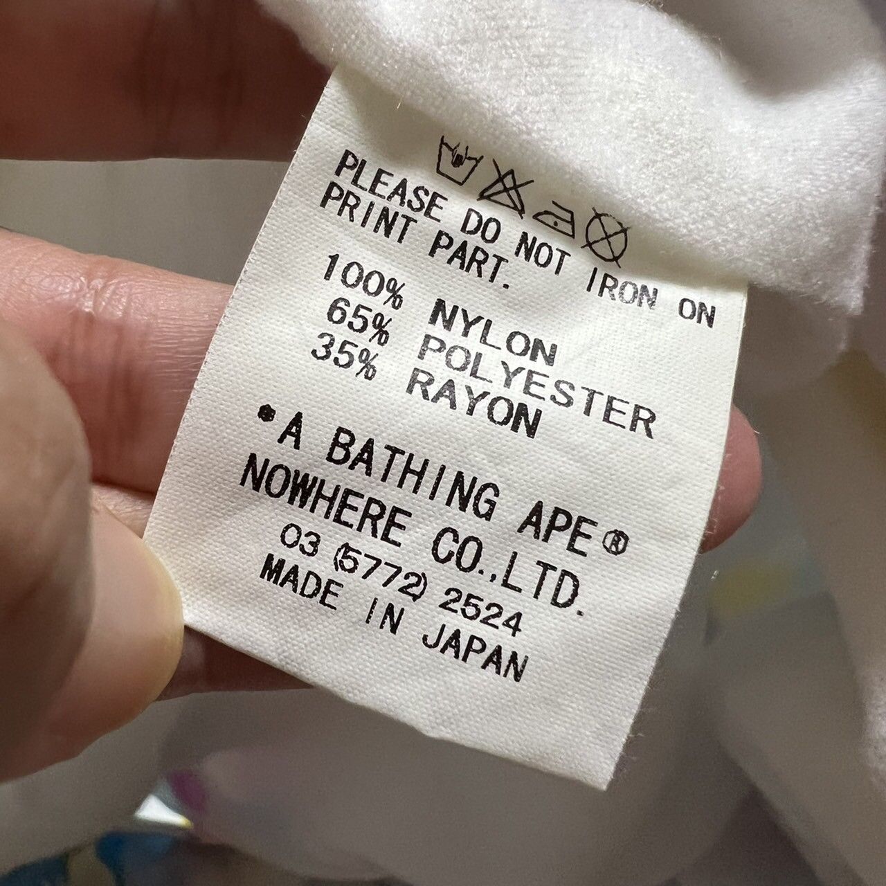Bape BAPE cotton candy nylon jacket Size US XL / EU 56 / 4 - 6 Thumbnail
