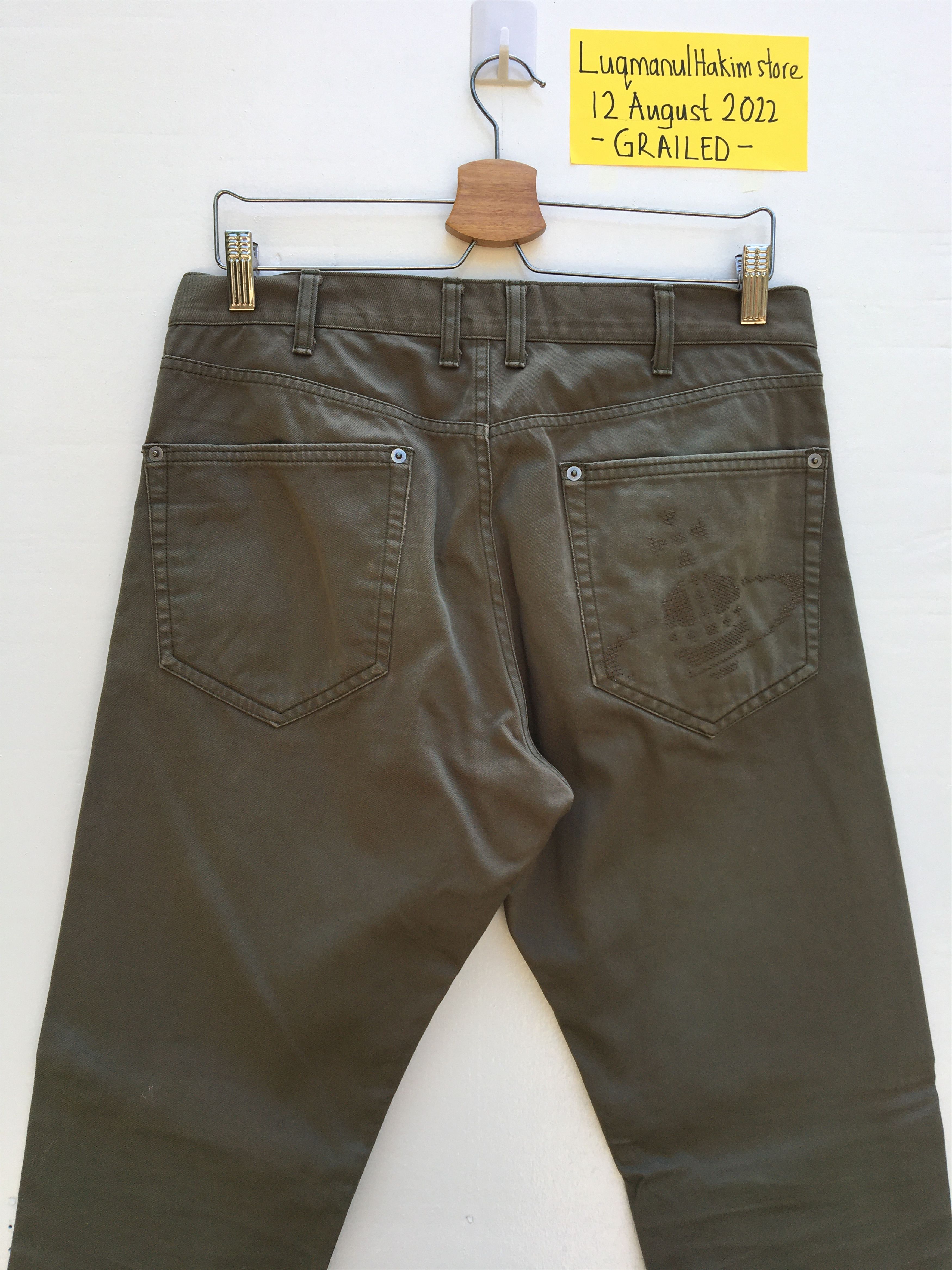 Vivienne Westwood Rare Vintage Vivienne Westwood Embroidered Logo Pants Size US 31 - 18 Thumbnail