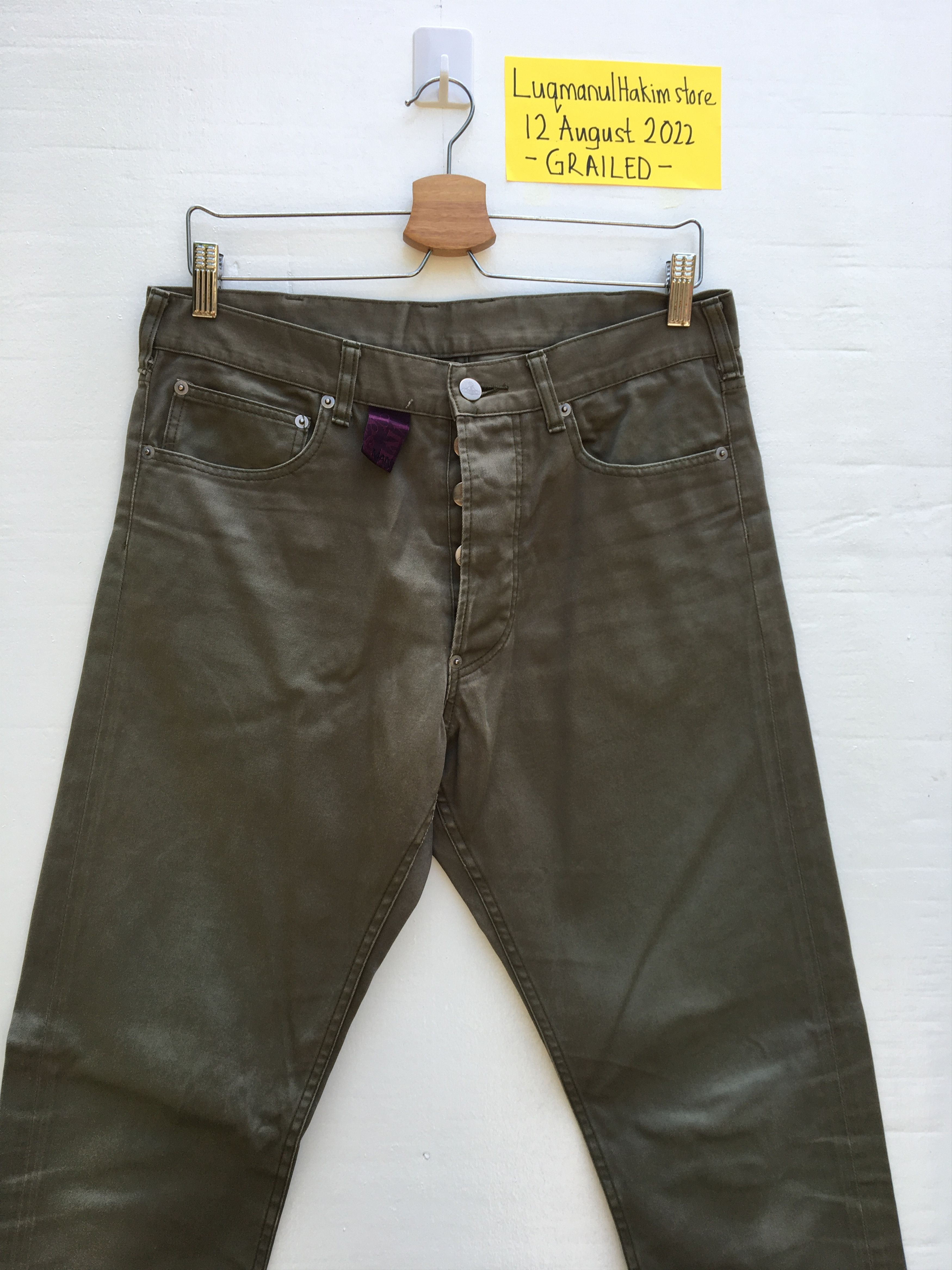 Vivienne Westwood Rare Vintage Vivienne Westwood Embroidered Logo Pants Size US 31 - 5 Thumbnail
