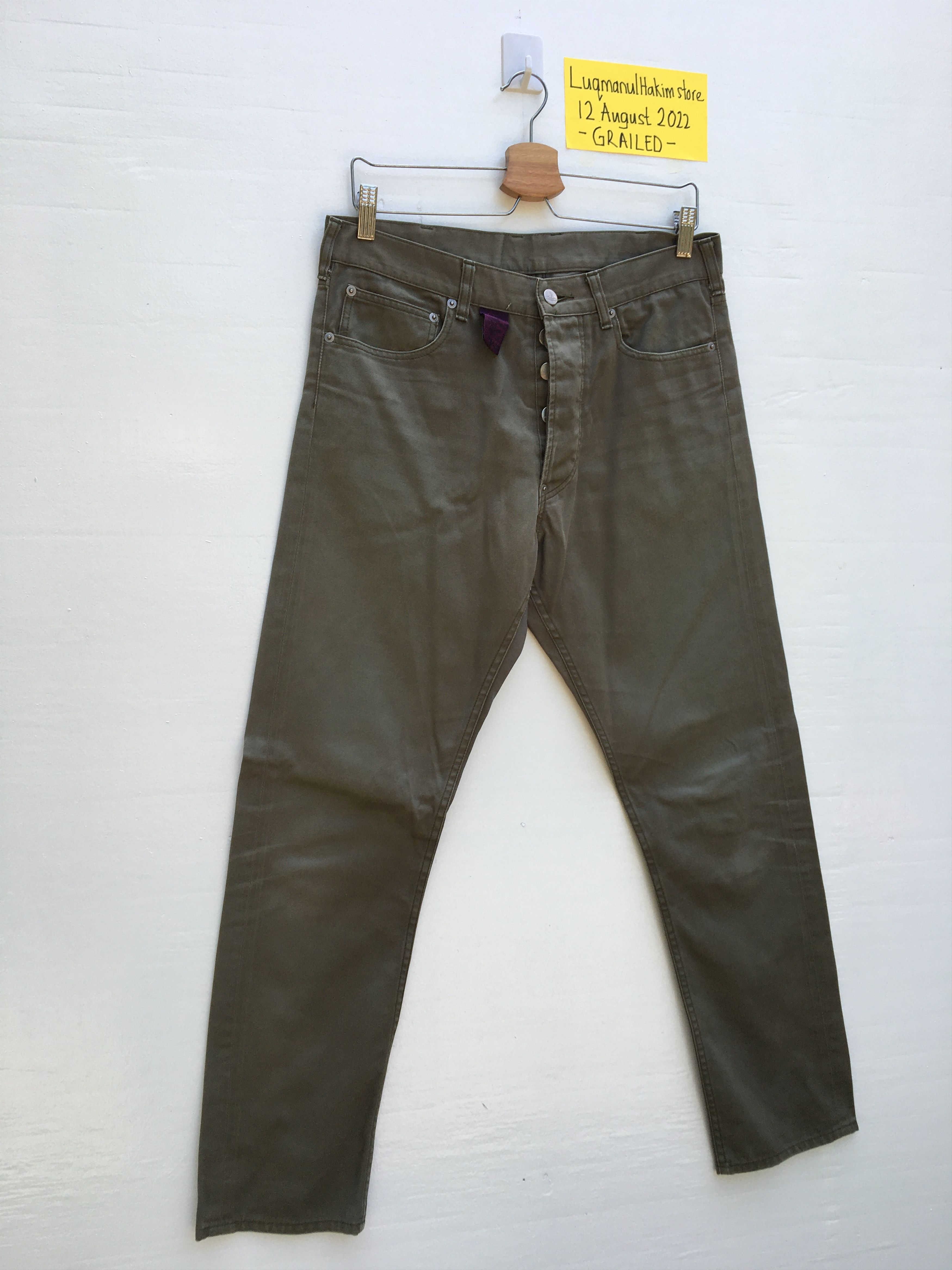 Vivienne Westwood Rare Vintage Vivienne Westwood Embroidered Logo Pants Size US 31 - 3 Thumbnail