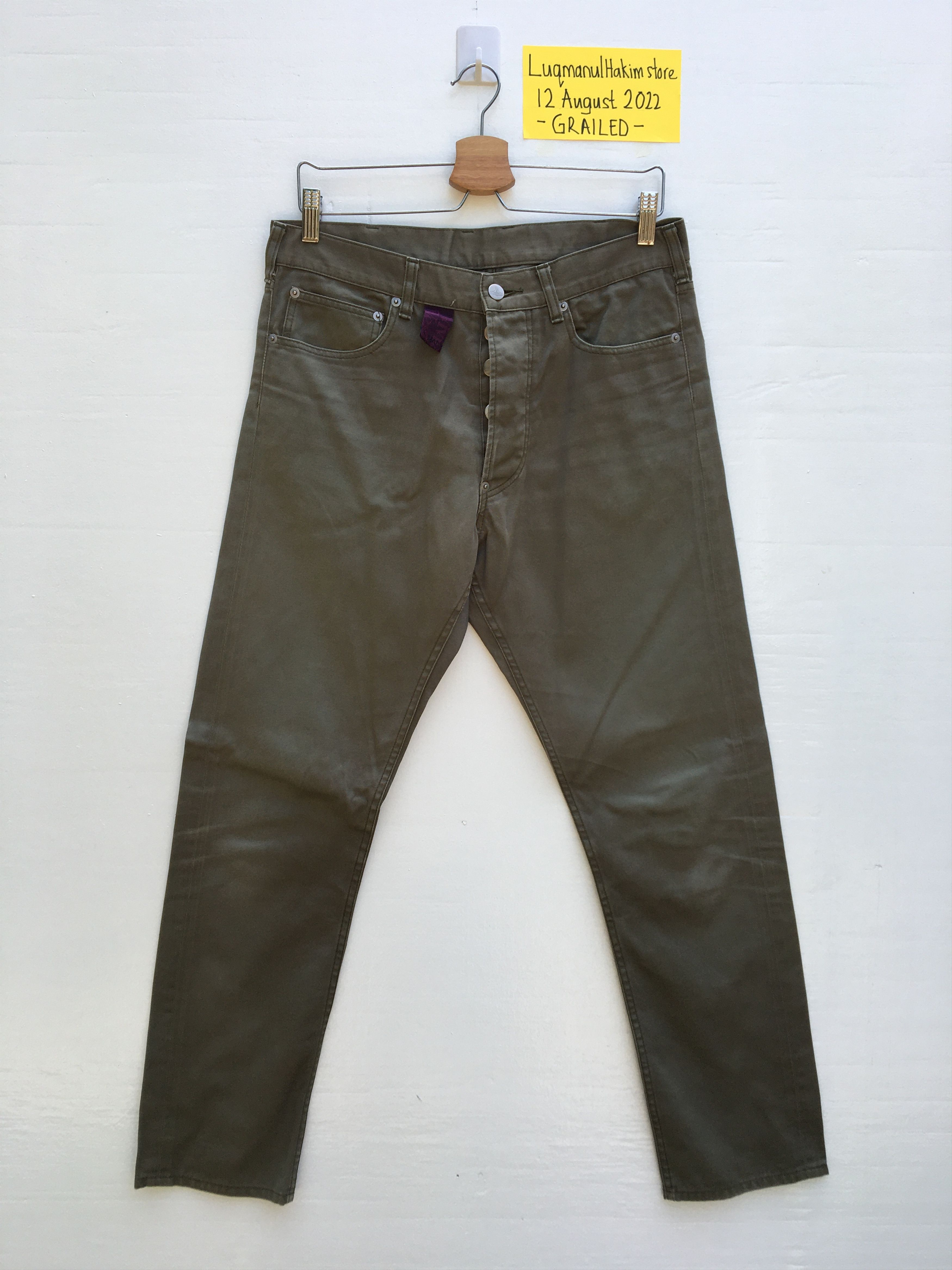 Vivienne Westwood Rare Vintage Vivienne Westwood Embroidered Logo Pants Size US 31 - 2 Thumbnail