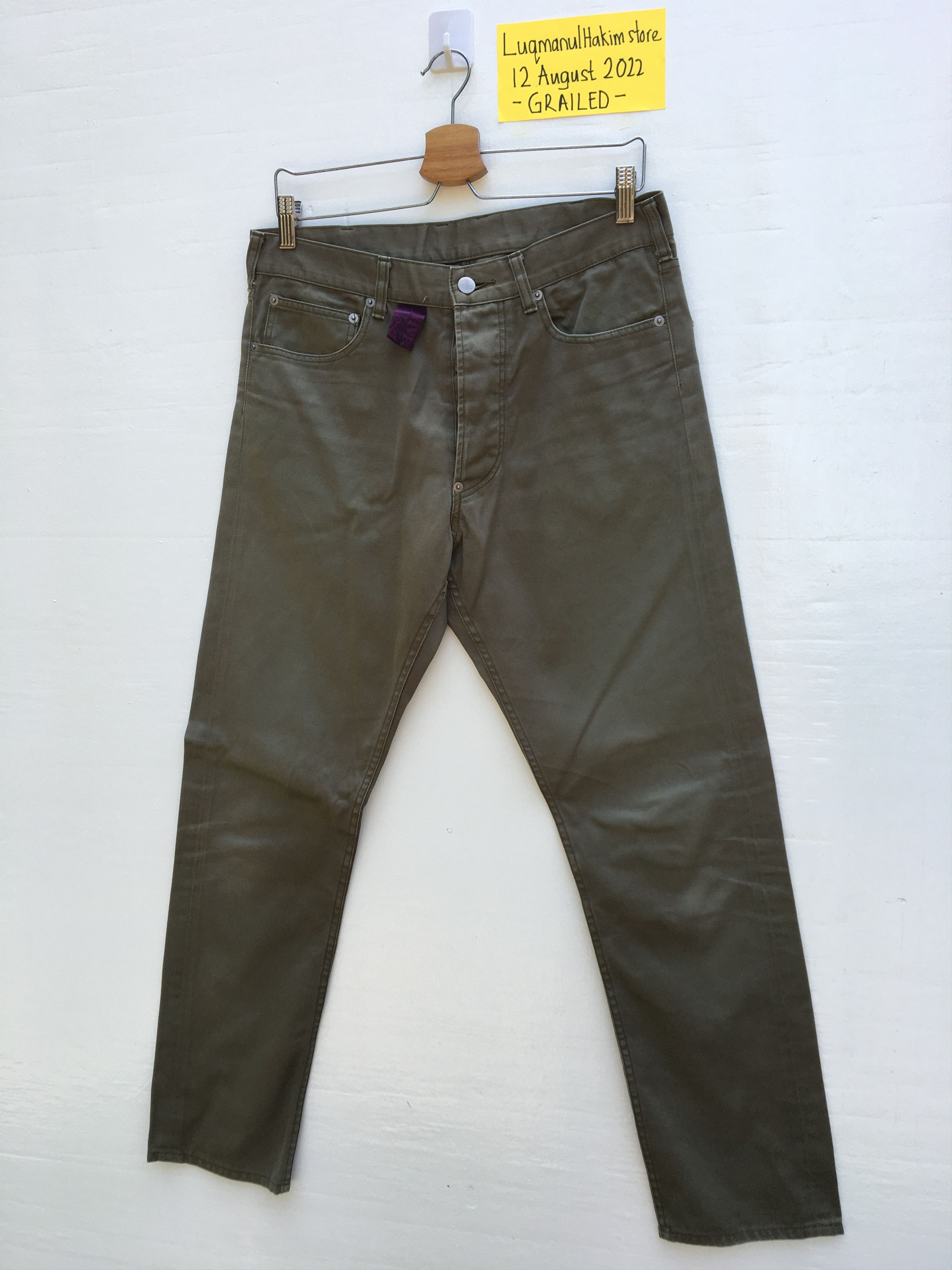 Vivienne Westwood Rare Vintage Vivienne Westwood Embroidered Logo Pants Size US 31 - 4 Thumbnail