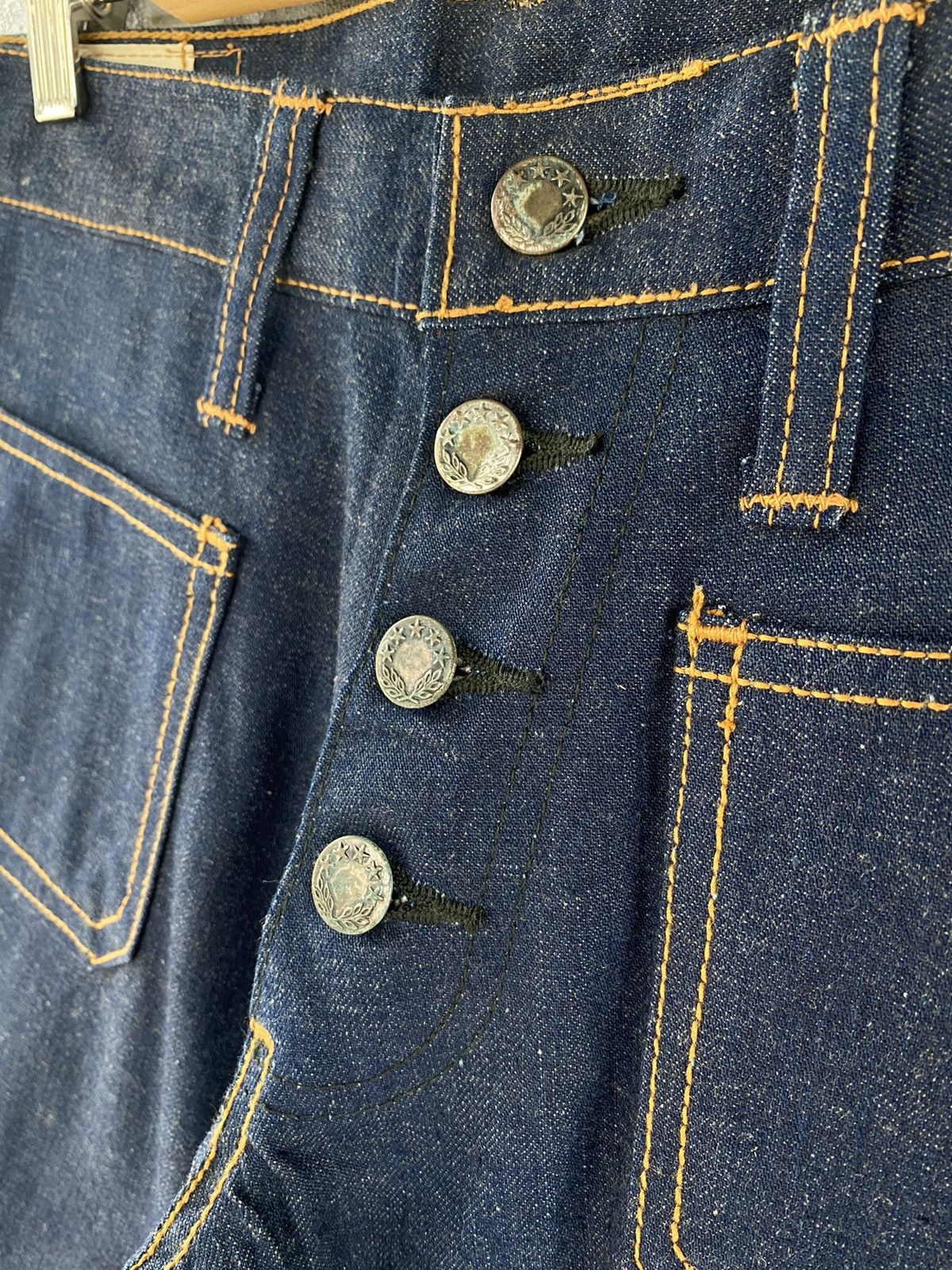 Designer × Vintage Vintage 60s Wingler Flared Denim Pants Size US 30 / EU 46 - 16 Thumbnail