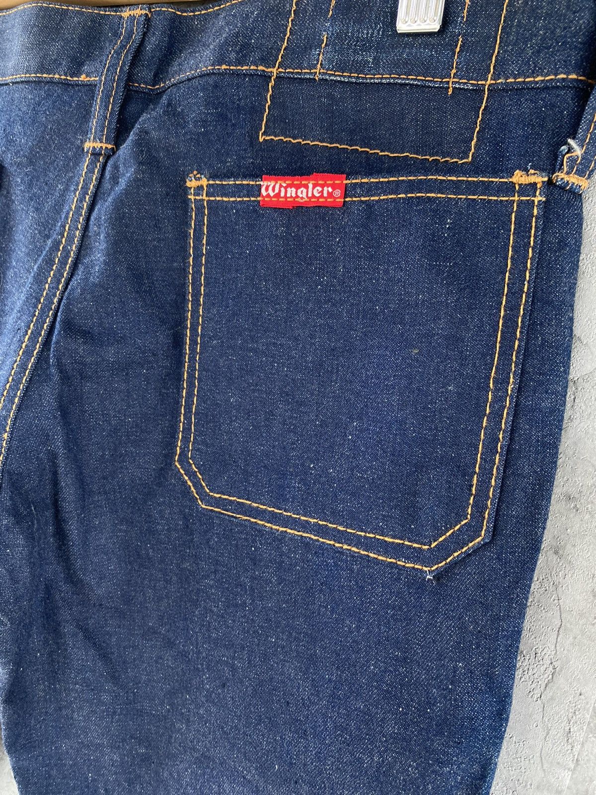 Designer × Vintage Vintage 60s Wingler Flared Denim Pants Size US 30 / EU 46 - 13 Thumbnail