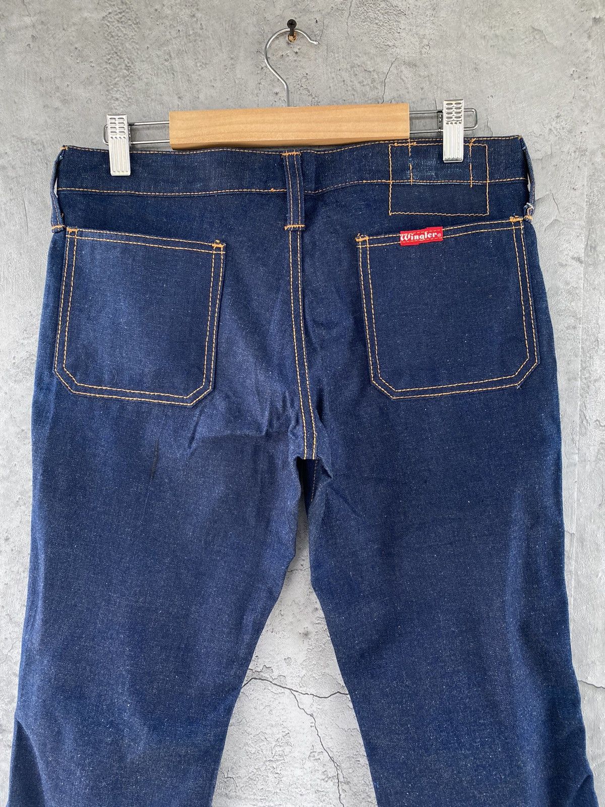 Designer × Vintage Vintage 60s Wingler Flared Denim Pants Size US 30 / EU 46 - 11 Thumbnail