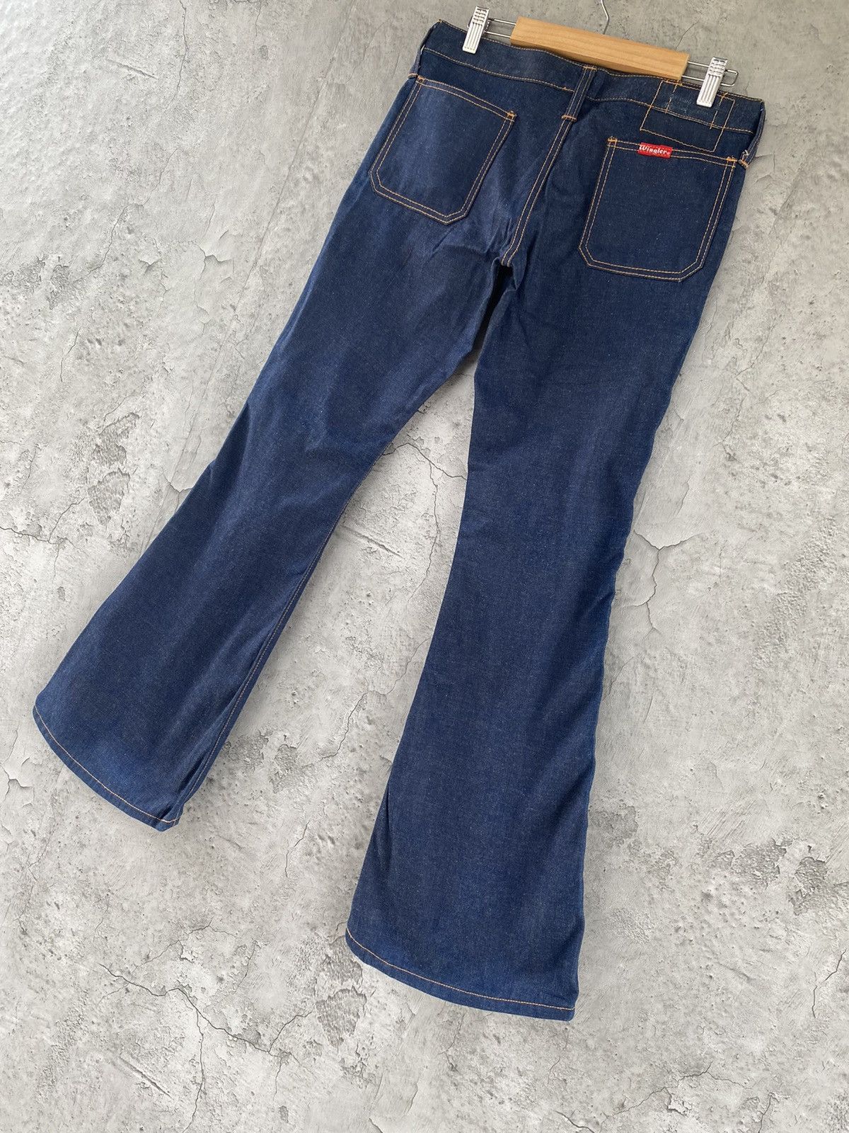 Designer × Vintage Vintage 60s Wingler Flared Denim Pants Size US 30 / EU 46 - 10 Thumbnail