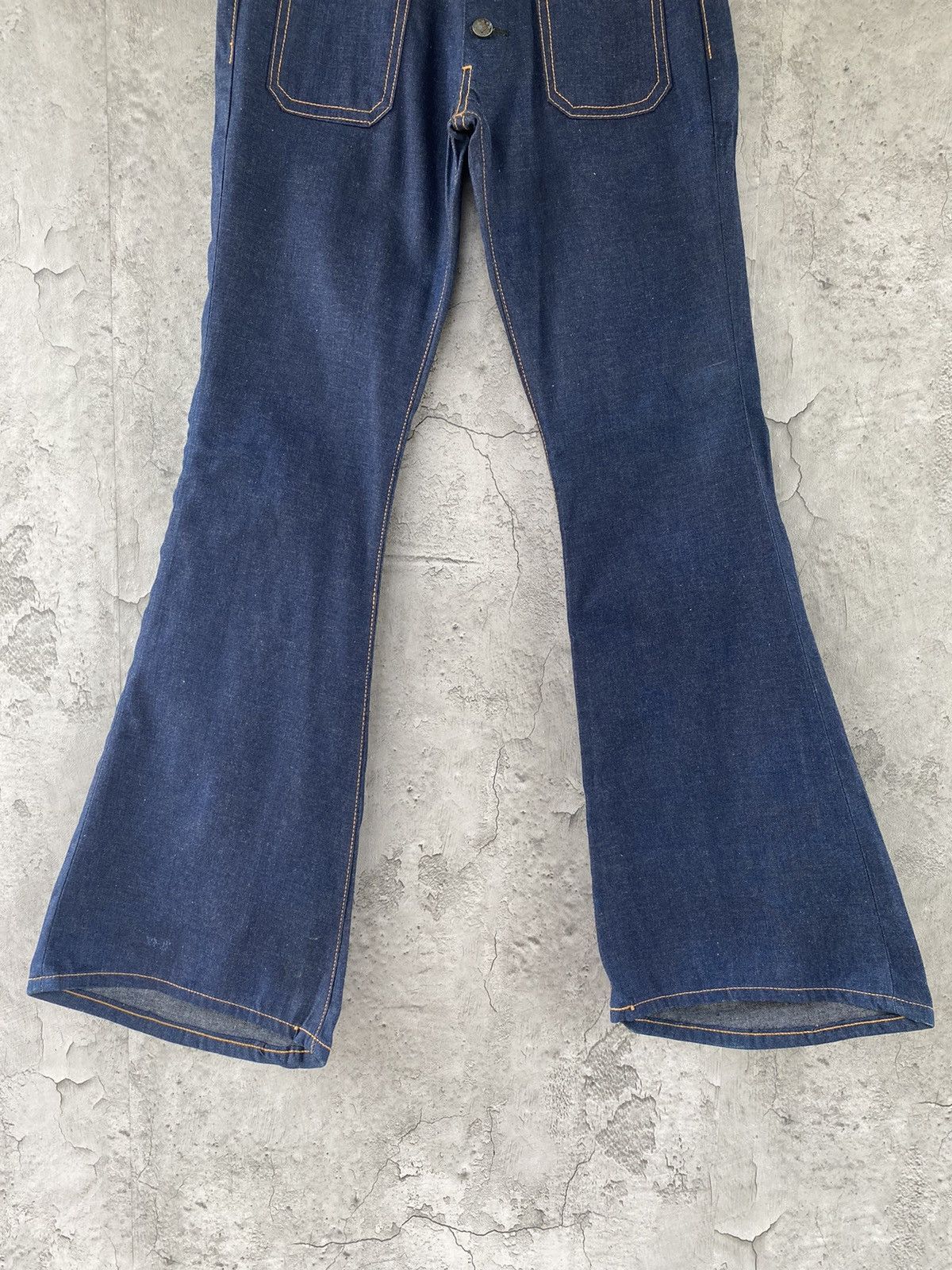 Designer × Vintage Vintage 60s Wingler Flared Denim Pants Size US 30 / EU 46 - 5 Thumbnail