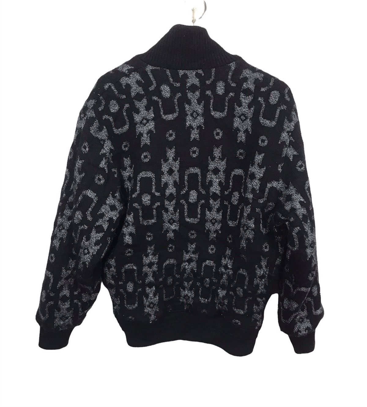 Japanese Brand × Vintage Vintage printed wool cardigan jacket Size US M / EU 48-50 / 2 - 2 Thumbnail
