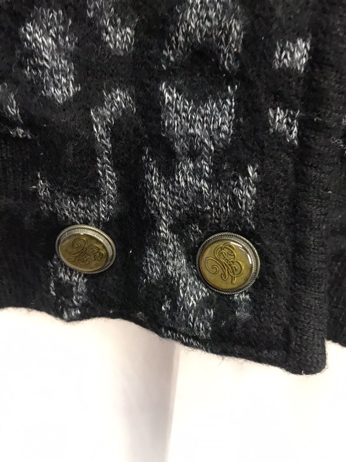 Japanese Brand × Vintage Vintage printed wool cardigan jacket Size US M / EU 48-50 / 2 - 5 Thumbnail