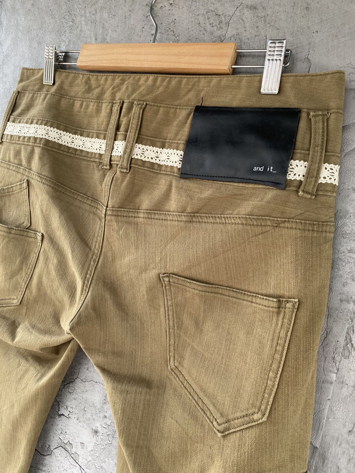 Designer × Japanese Brand Japanese Brand And I Cargo Triple Waist Skinny Stretch Pants Size US 32 / EU 48 - 13 Thumbnail