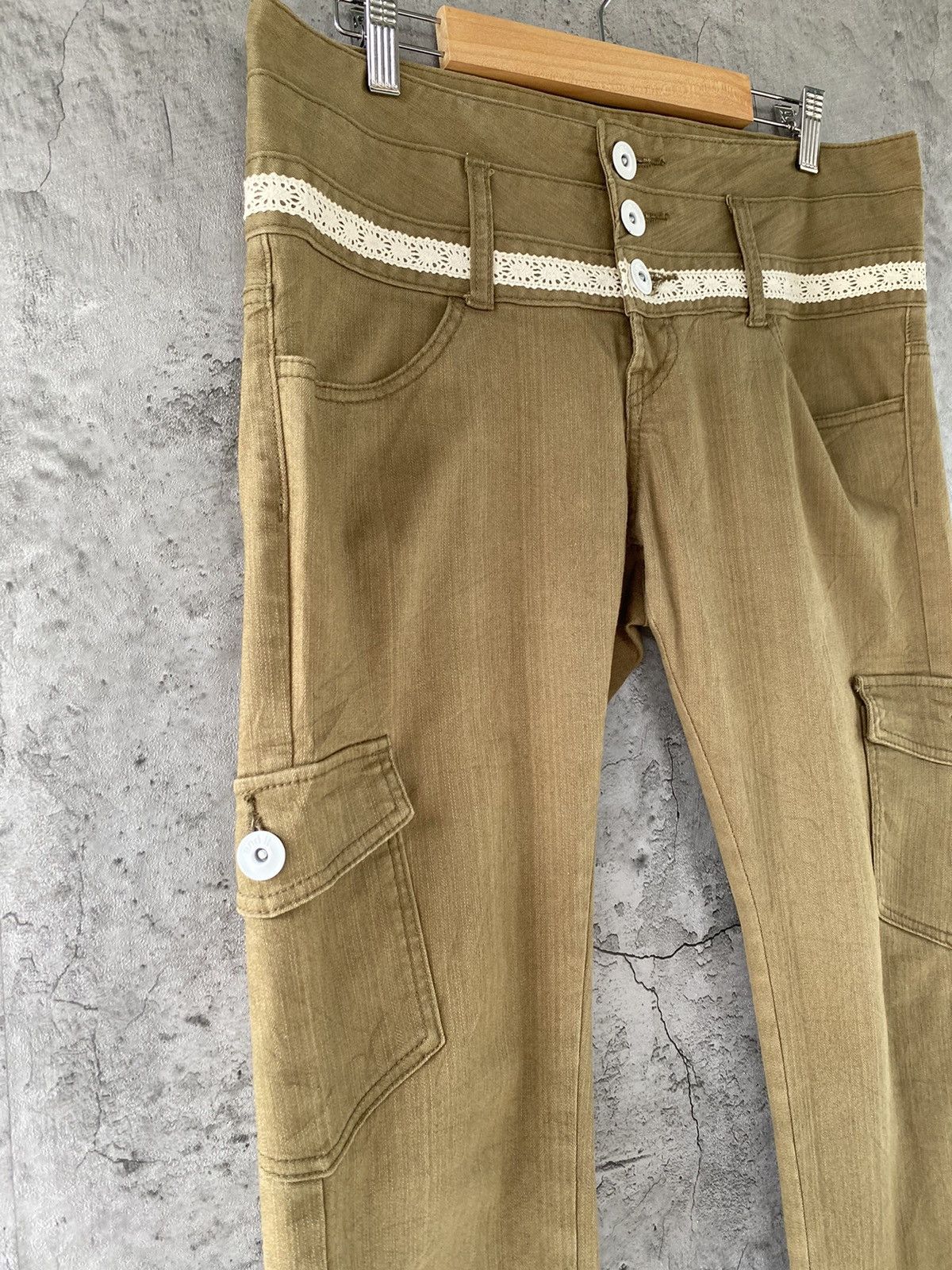 Designer × Japanese Brand Japanese Brand And I Cargo Triple Waist Skinny Stretch Pants Size US 32 / EU 48 - 7 Thumbnail