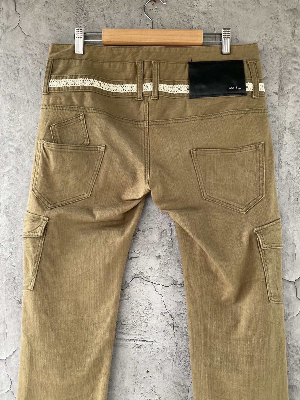 Designer × Japanese Brand Japanese Brand And I Cargo Triple Waist Skinny Stretch Pants Size US 32 / EU 48 - 12 Thumbnail