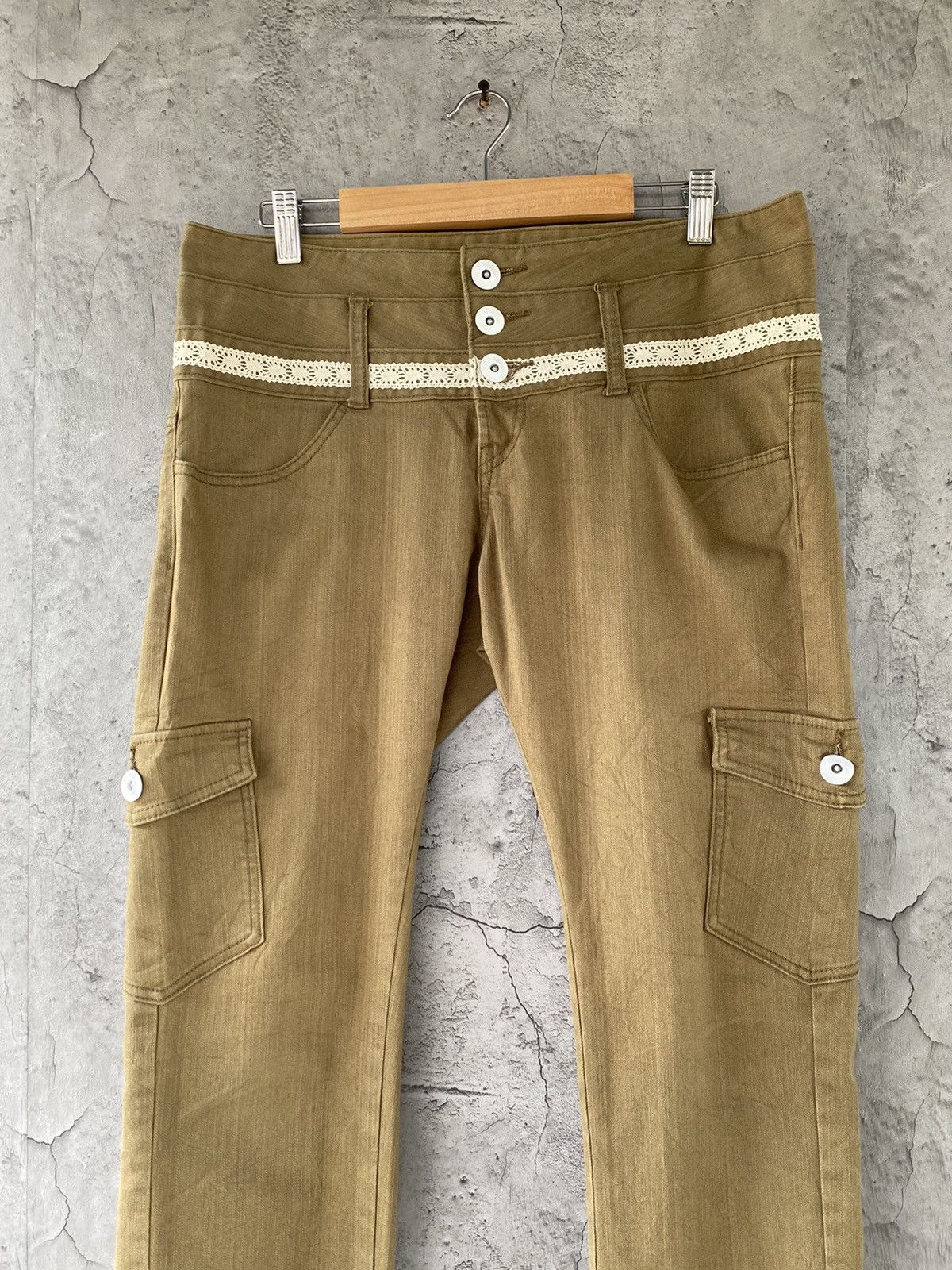 Designer × Japanese Brand Japanese Brand And I Cargo Triple Waist Skinny Stretch Pants Size US 32 / EU 48 - 4 Thumbnail