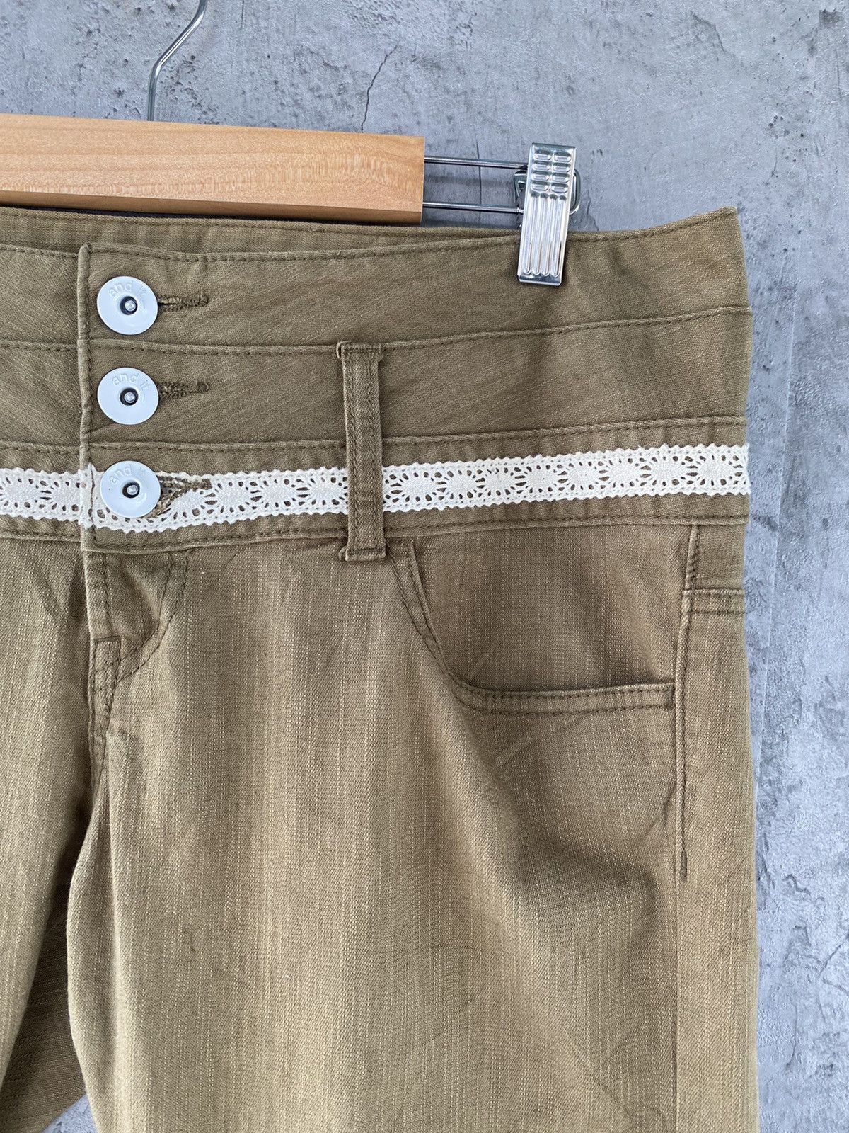 Designer × Japanese Brand Japanese Brand And I Cargo Triple Waist Skinny Stretch Pants Size US 32 / EU 48 - 9 Thumbnail