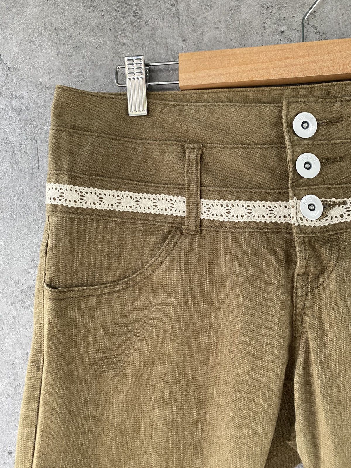 Designer × Japanese Brand Japanese Brand And I Cargo Triple Waist Skinny Stretch Pants Size US 32 / EU 48 - 8 Thumbnail