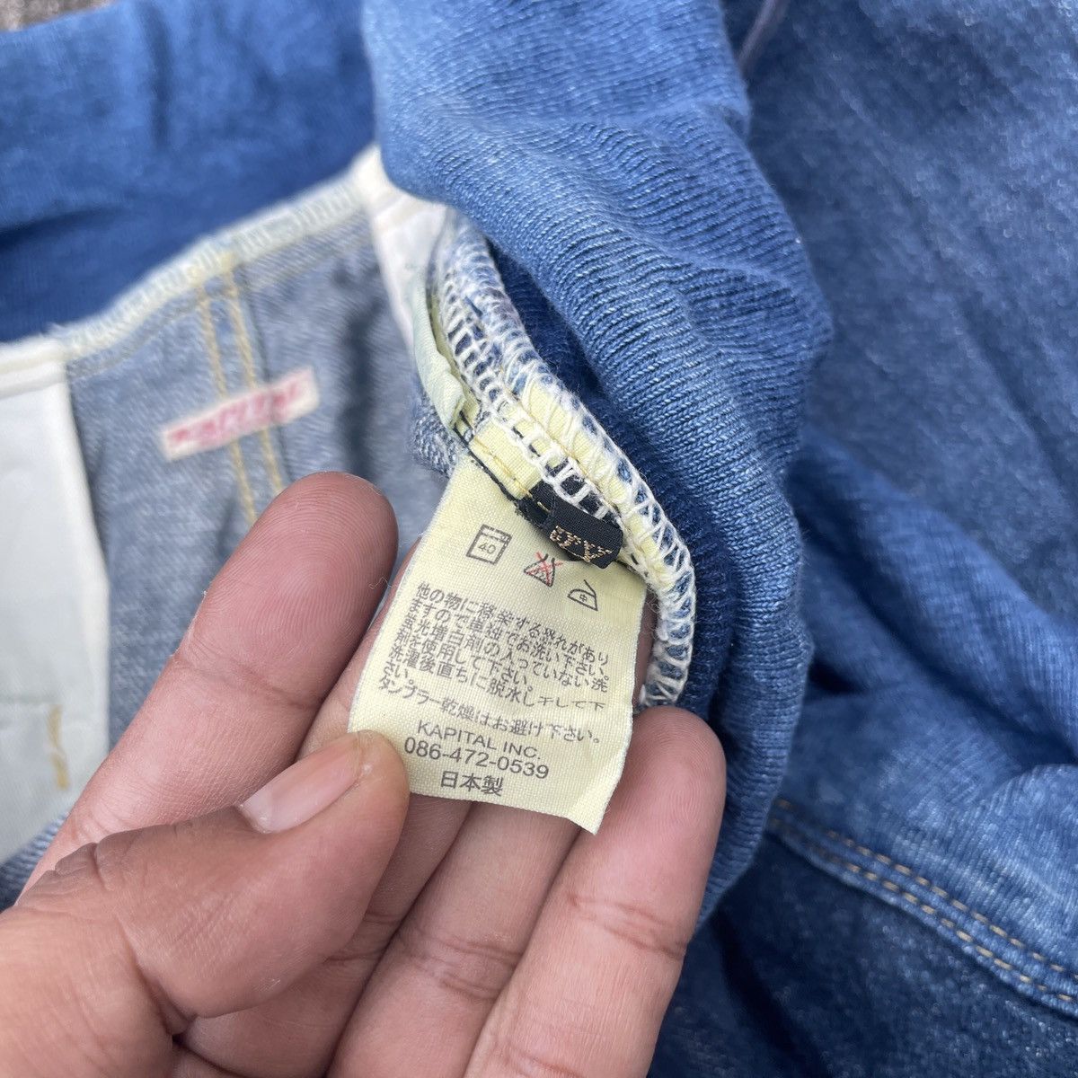Kapital Vintage Kapital Rare Design Denim Jeans Size US 34 / EU 50 - 6 Thumbnail