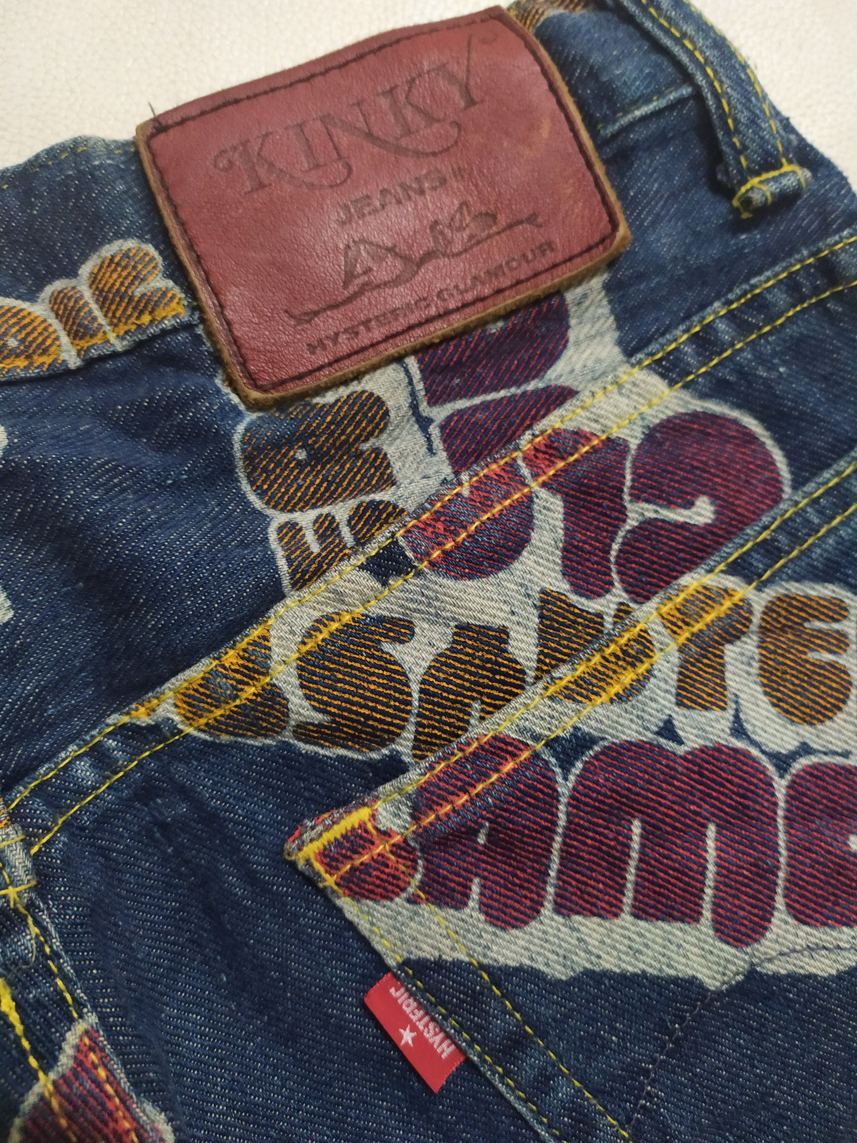 Hysteric Glamour 🔥Rare!!! Hysteric Glamour Fullprint Font Logo Design Pants Size US 29 - 9 Thumbnail