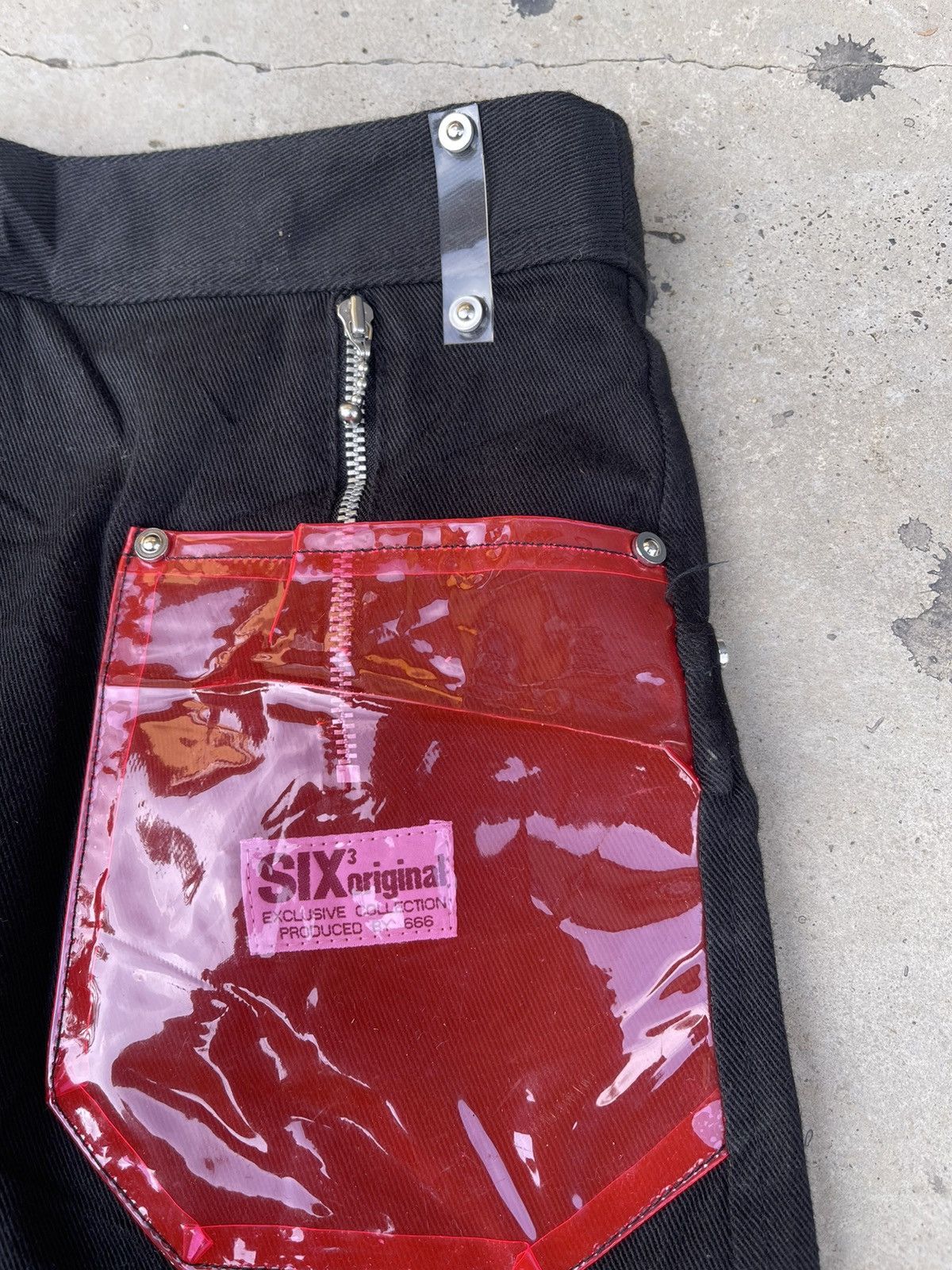 Japanese Brand × Seditionaries Six3 666 bondage rare plastic pocket mini skirt Size 30" / US 8 / IT 44 - 5 Thumbnail