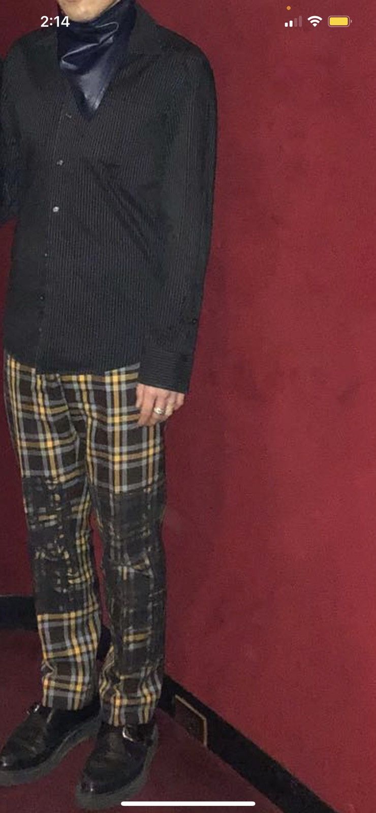 Calvin Klein 205W39NYC × Raf Simons Calvin Klein 205W39NYC Andy Warhol Plaid Print Wool Pants Size US 32 / EU 48 - 15 Thumbnail