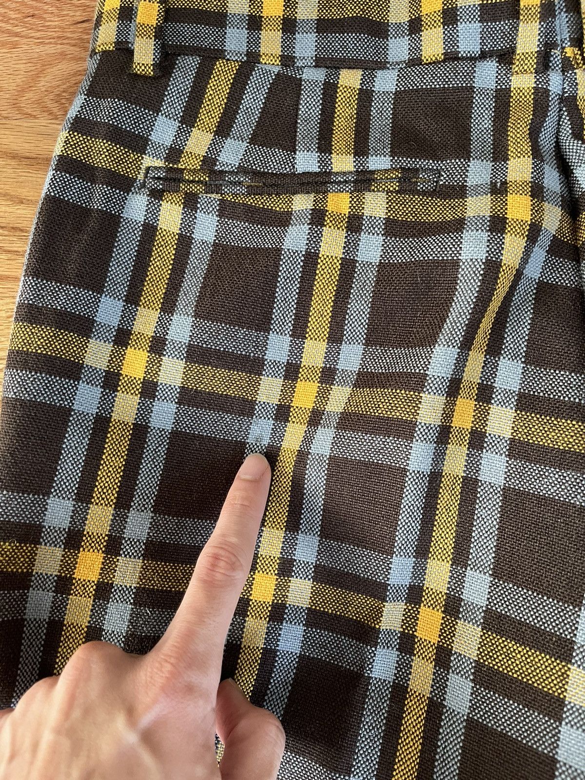 Calvin Klein 205W39NYC × Raf Simons Calvin Klein 205W39NYC Andy Warhol Plaid Print Wool Pants Size US 32 / EU 48 - 10 Thumbnail