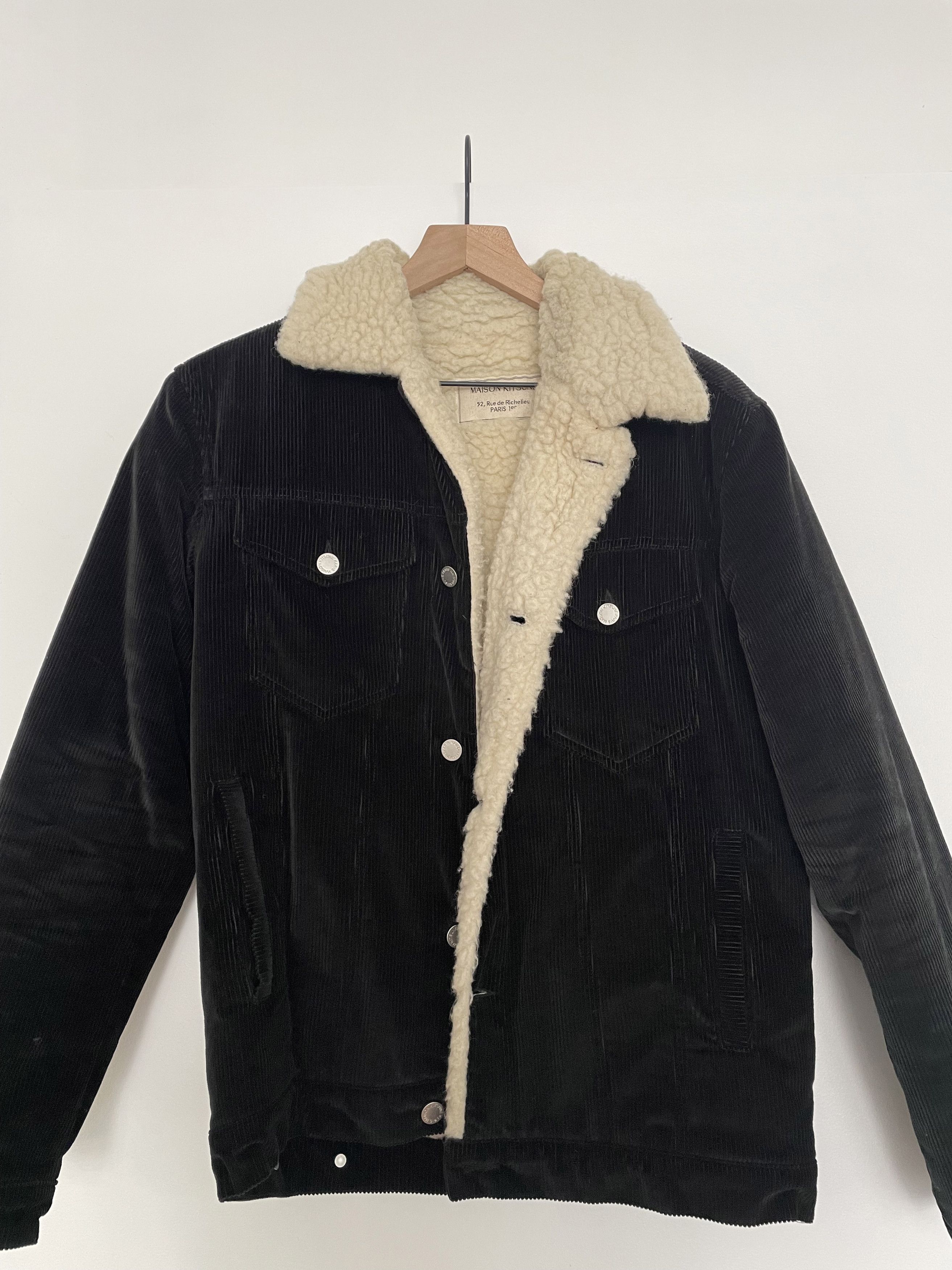 Maison Kitsune Maison Kitsune - Corduroy Trucker Jacket Size US XS / EU 42 / 0 - 1 Thumbnail