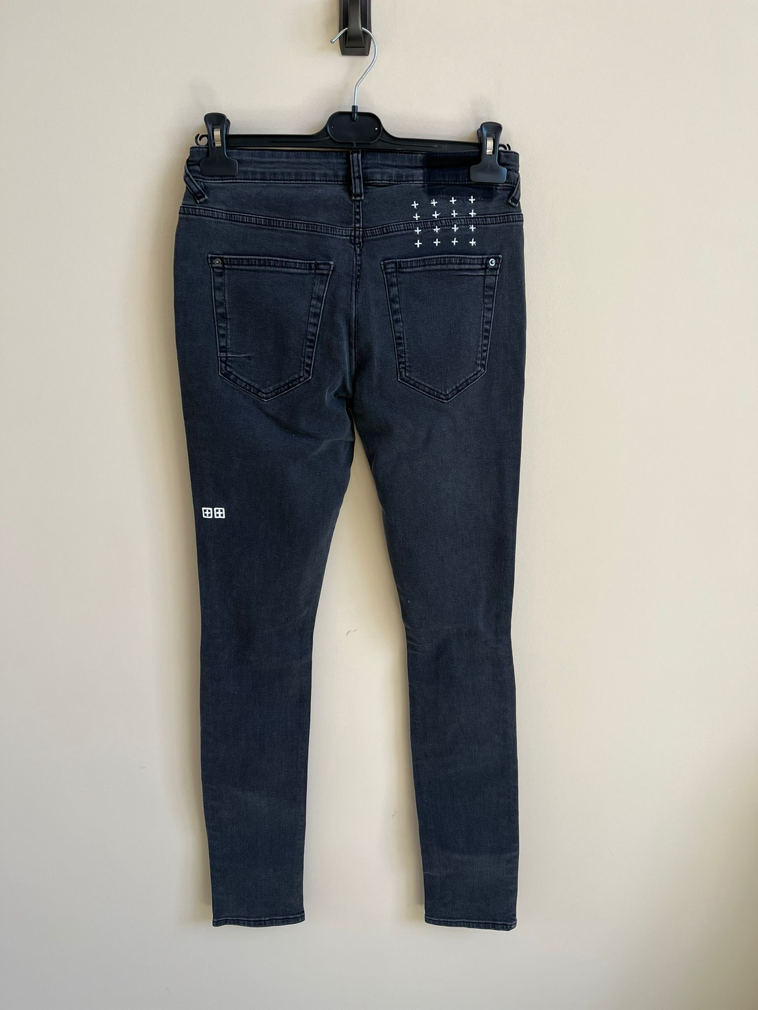 image of Ksubi Distressed Denim In Black, Men's (Size 30)