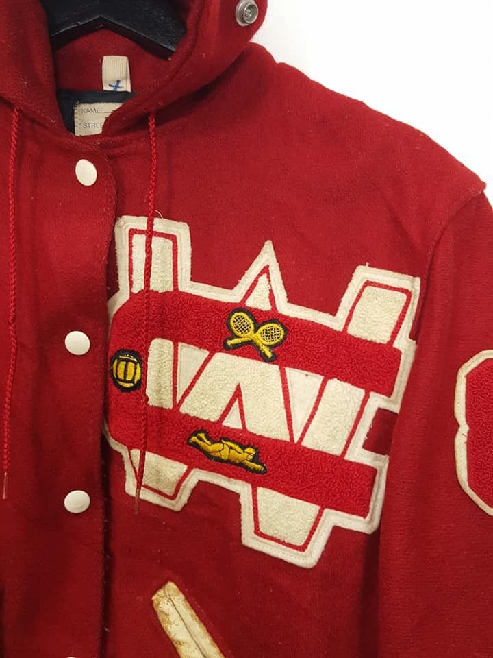 Delong × Vintage 70s 80s Vtg. Wool Tennis Varsity Letterman Jacket 36 Small Size US S / EU 44-46 / 1 - 6 Thumbnail