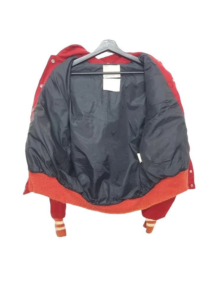 Delong × Vintage 70s 80s Vtg. Wool Tennis Varsity Letterman Jacket 36 Small Size US S / EU 44-46 / 1 - 3 Thumbnail